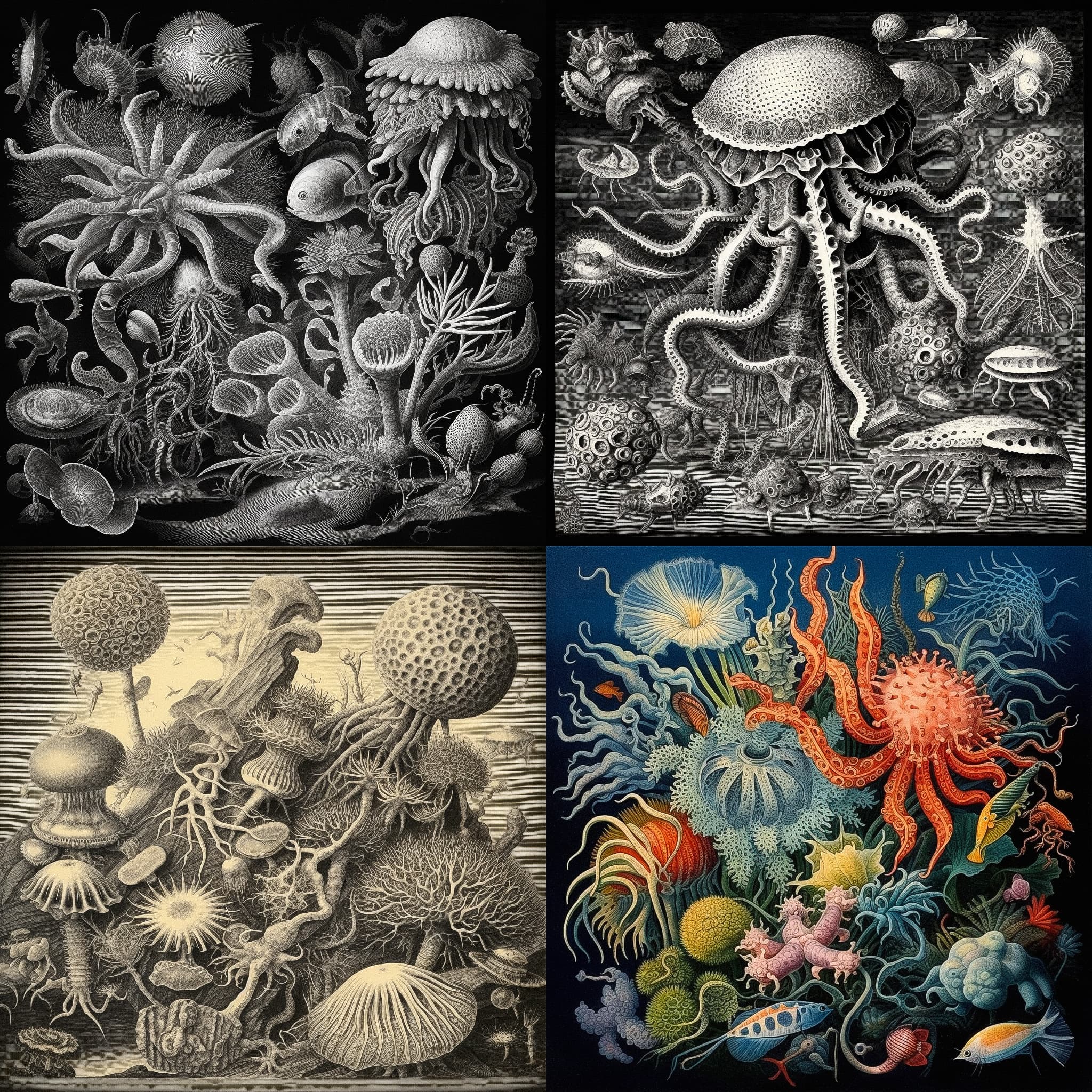 Surreal Botanical Illustration