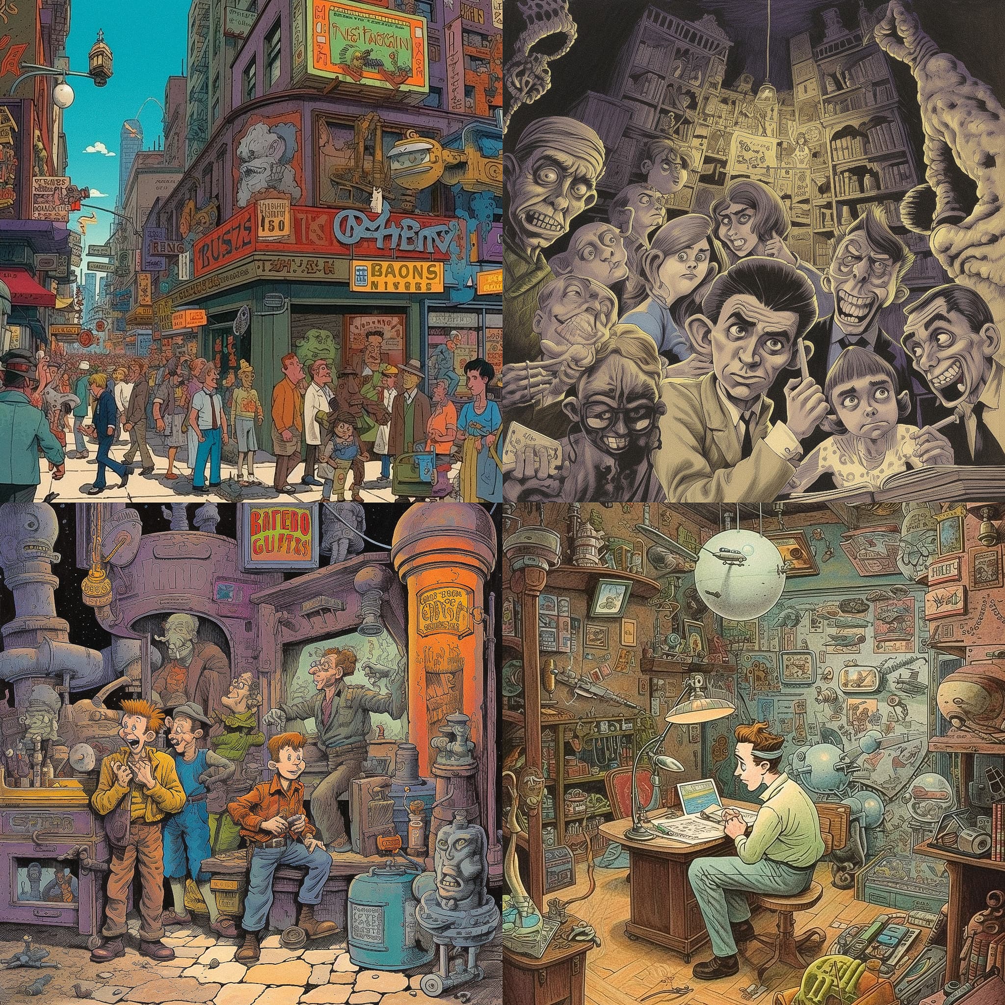 Detailed Cartoon Style