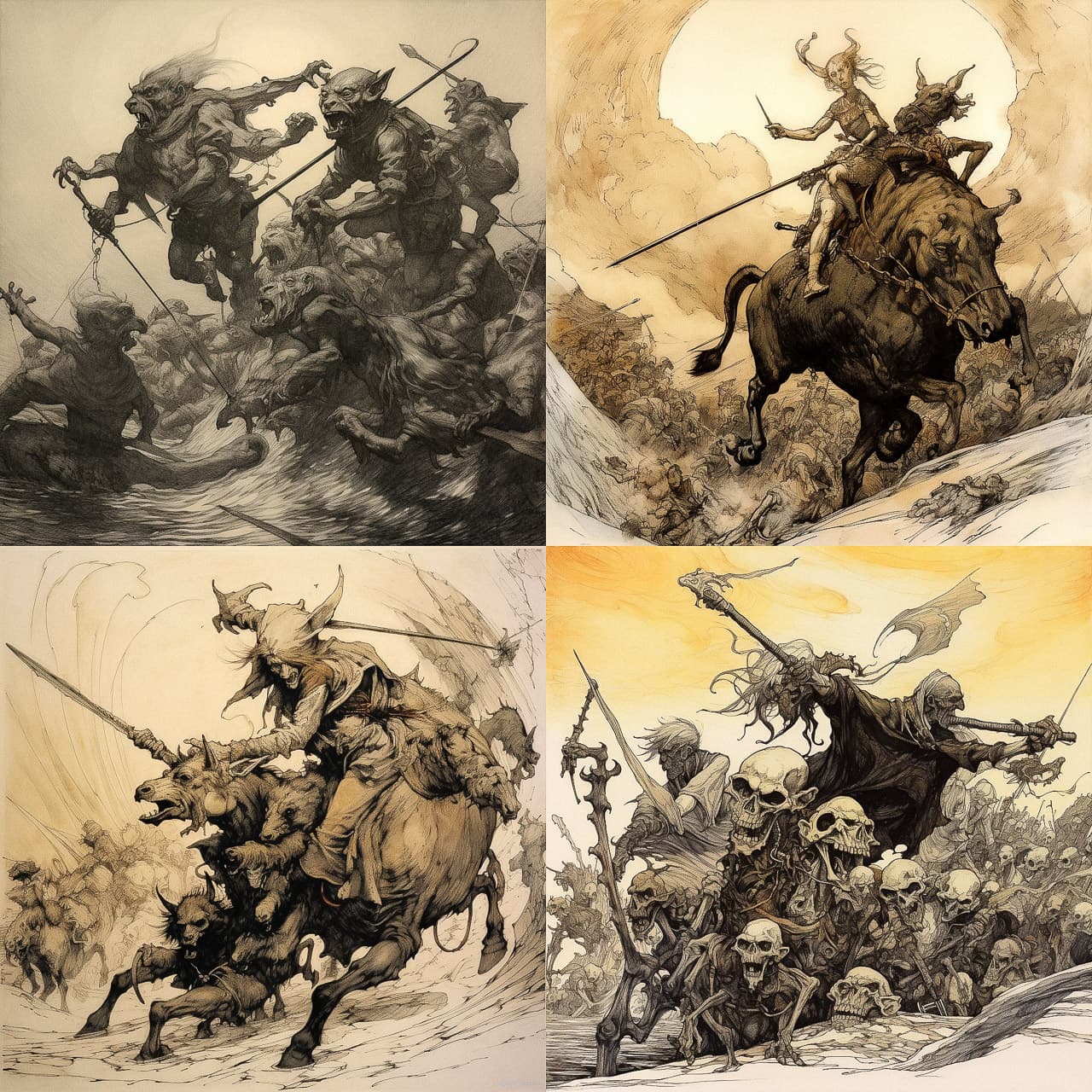 Dark Fantasy Illustration