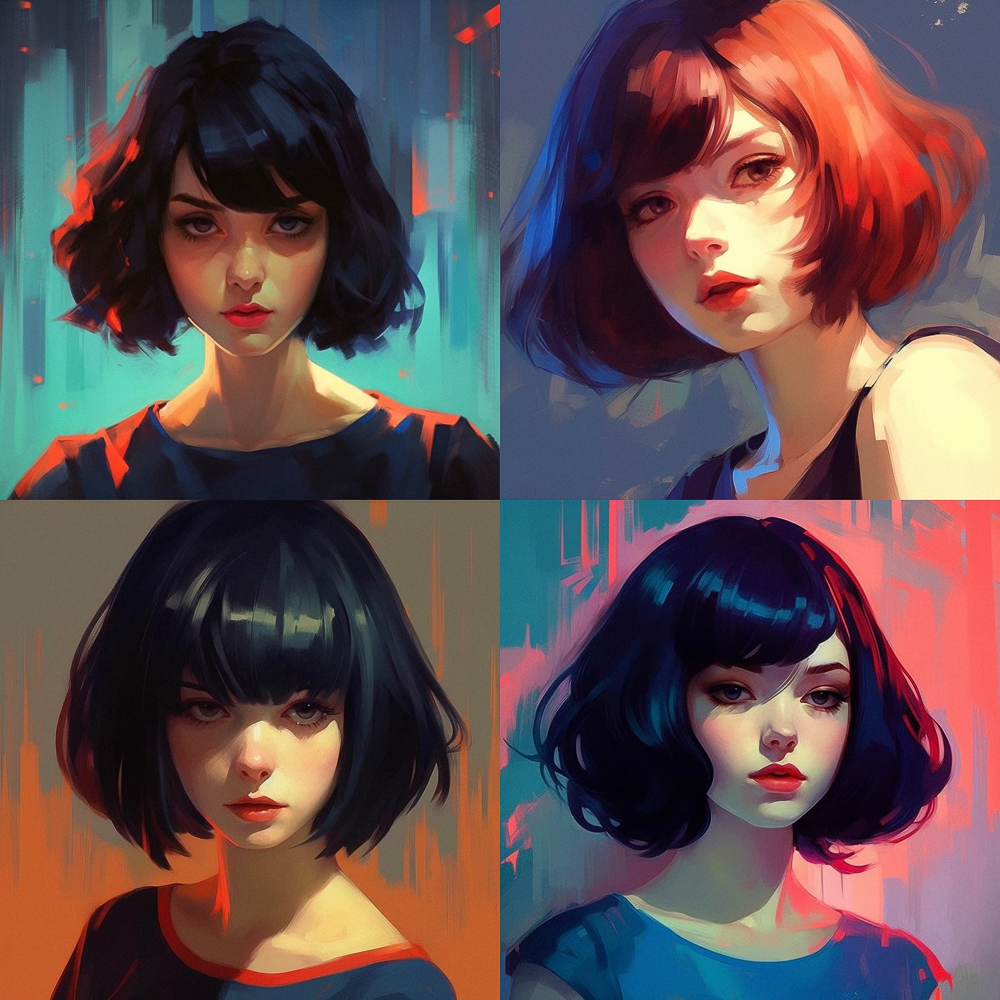 Digital Portrait Illustration