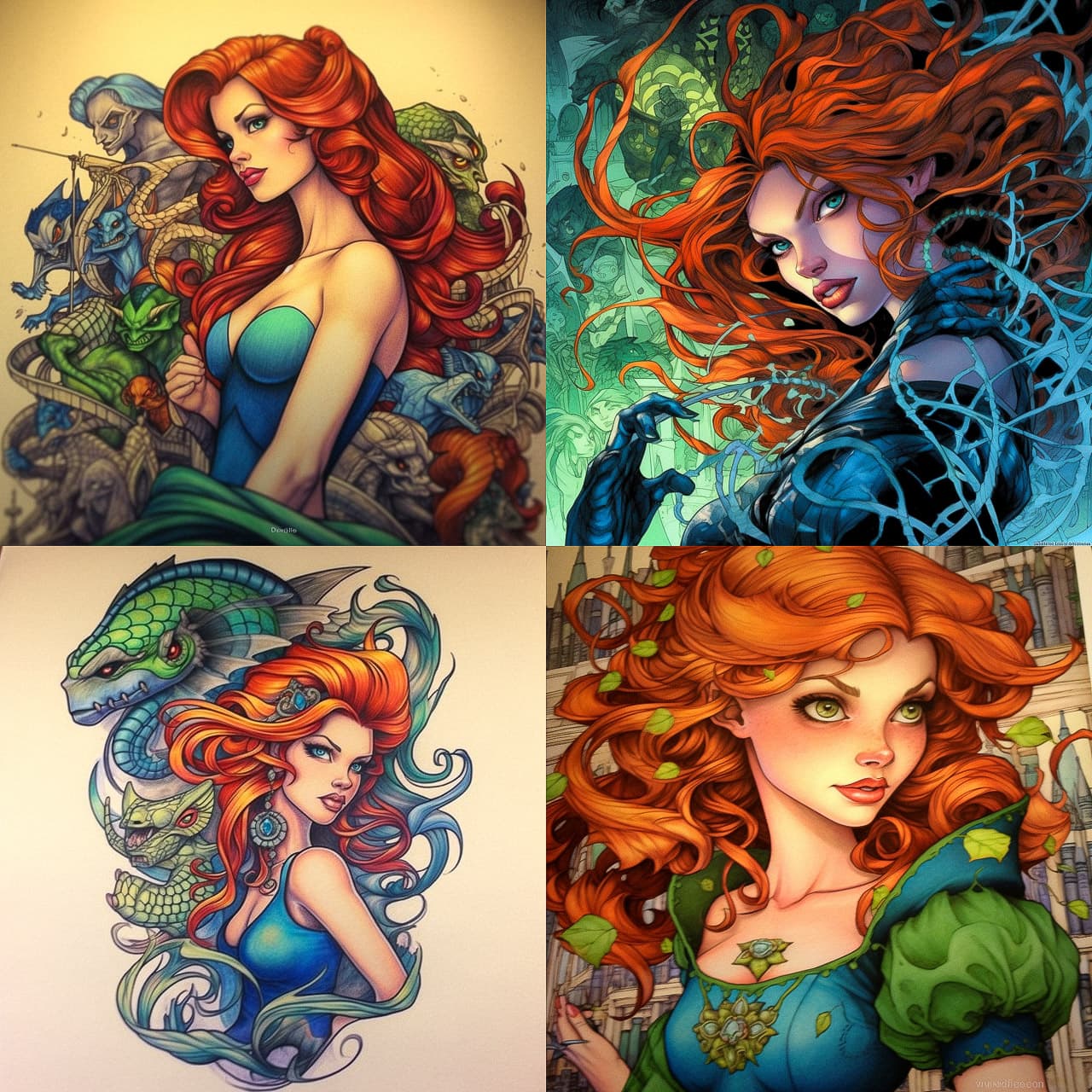 Comic Art Nouveau