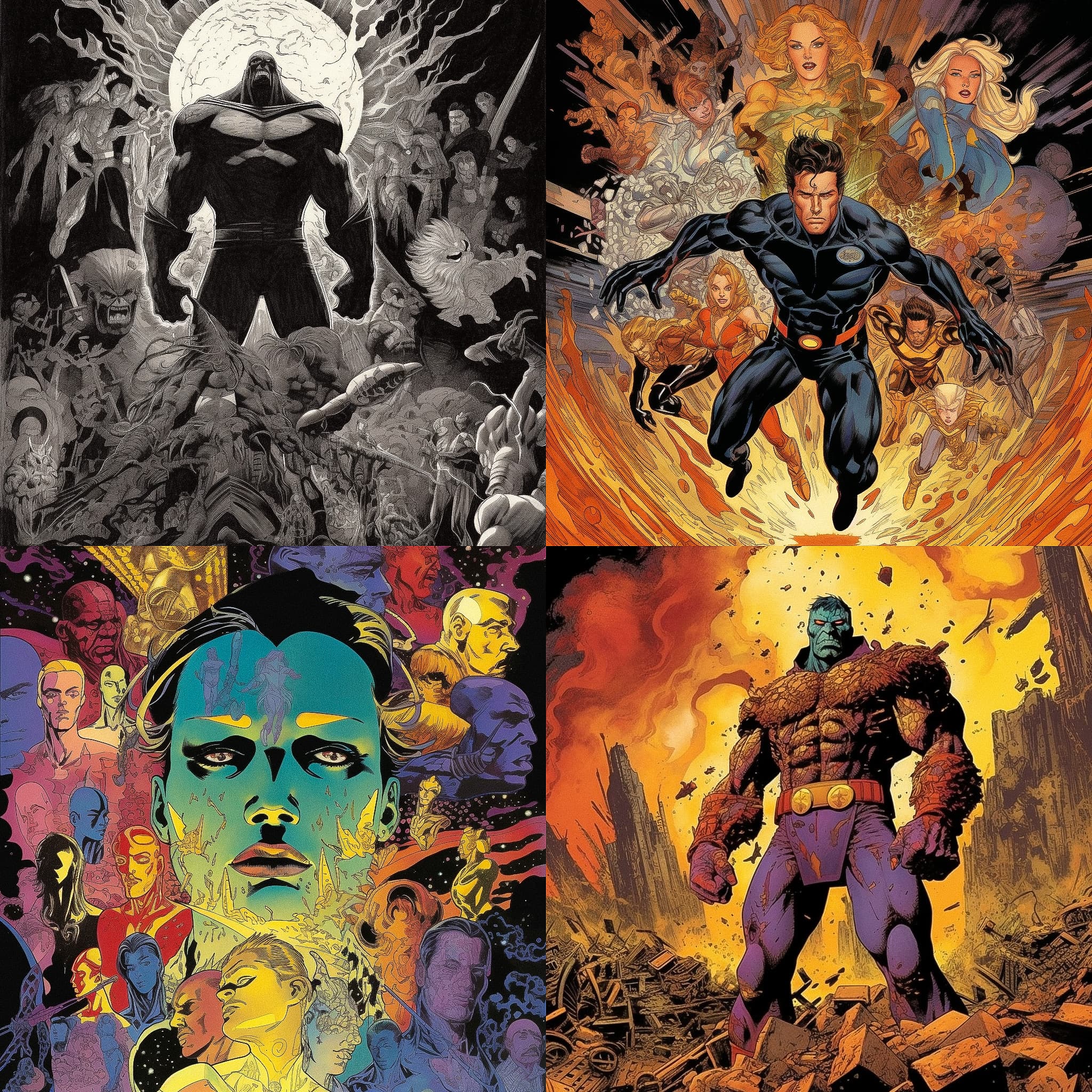 Dynamic Comic Art