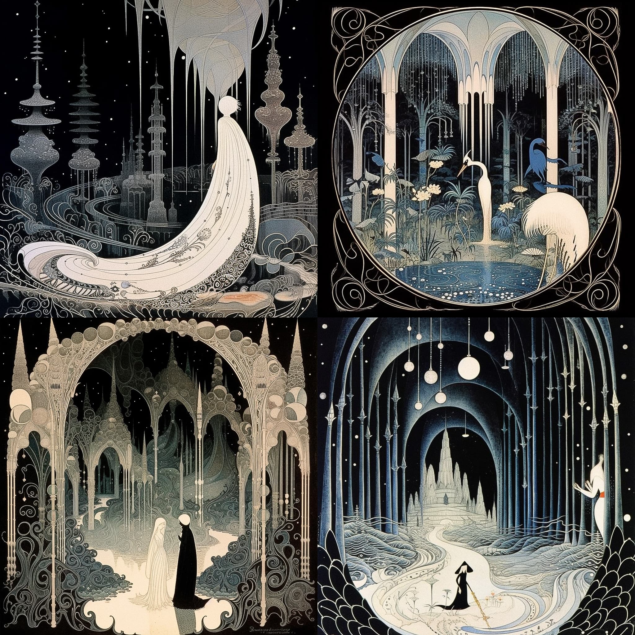 Art Nouveau Fantasy