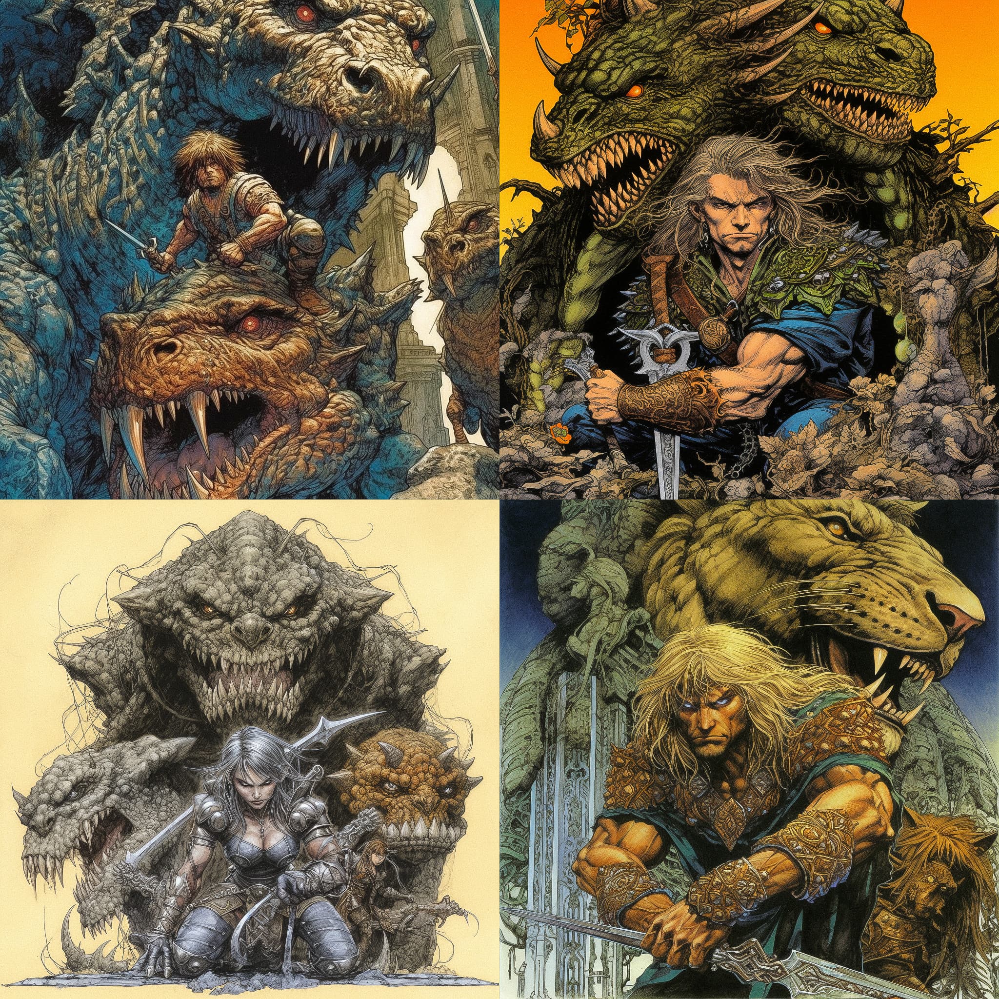 Fantasy Comic Art
