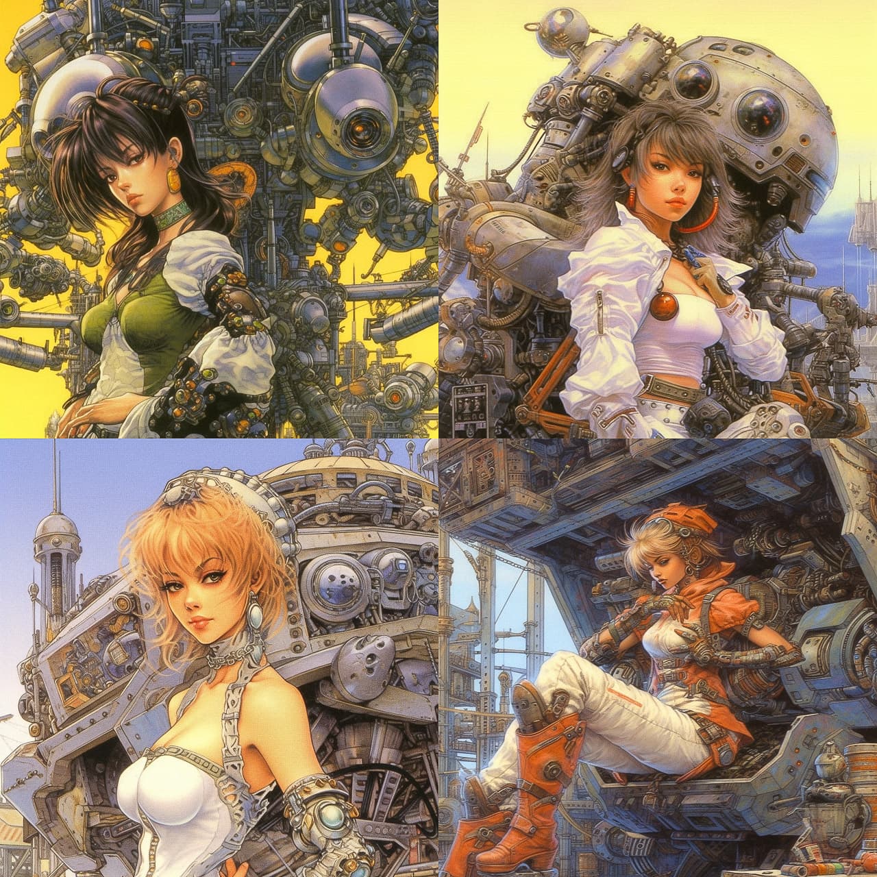 Manga-Mecha Fusion