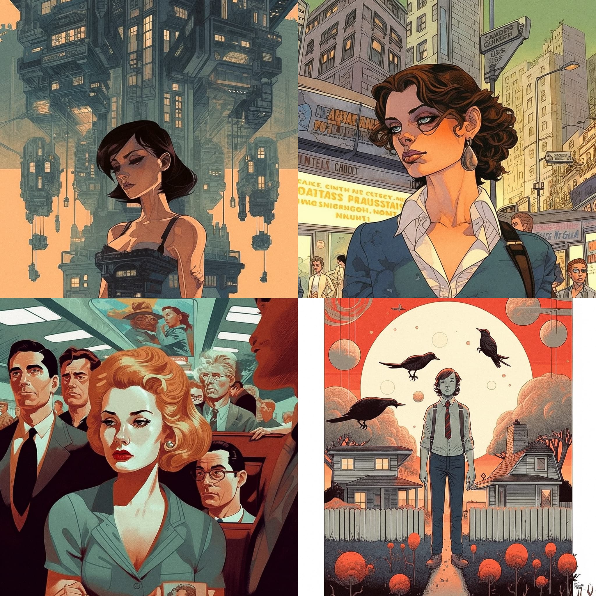 Retro Comic Noir