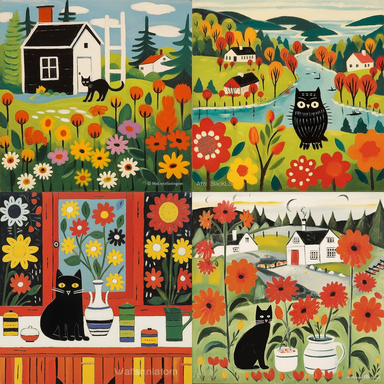 Naive Folk Art