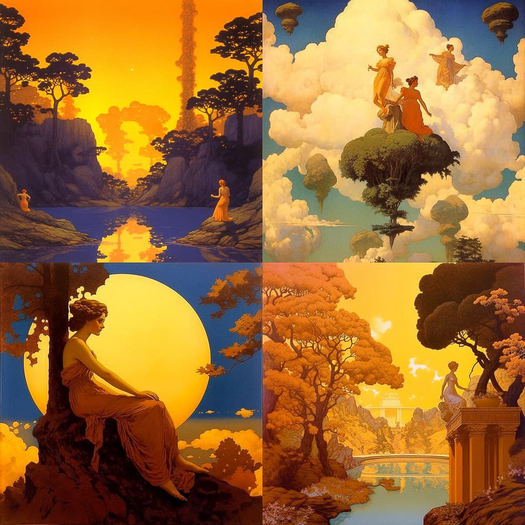 Art Nouveau Fantasy