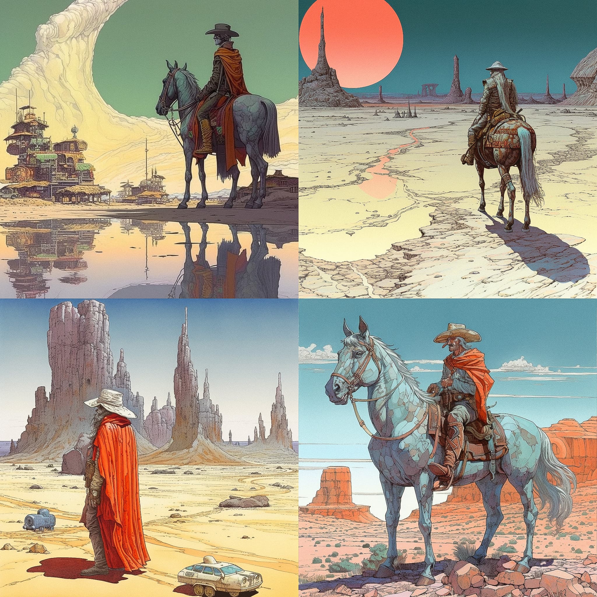 Retro-Futuristic Western