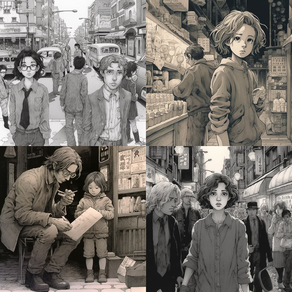 Monochrome Manga Realism