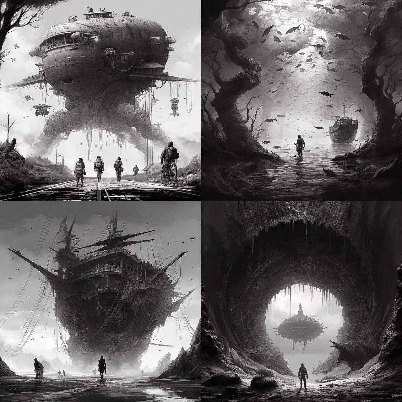 Monochromatic Futuristic