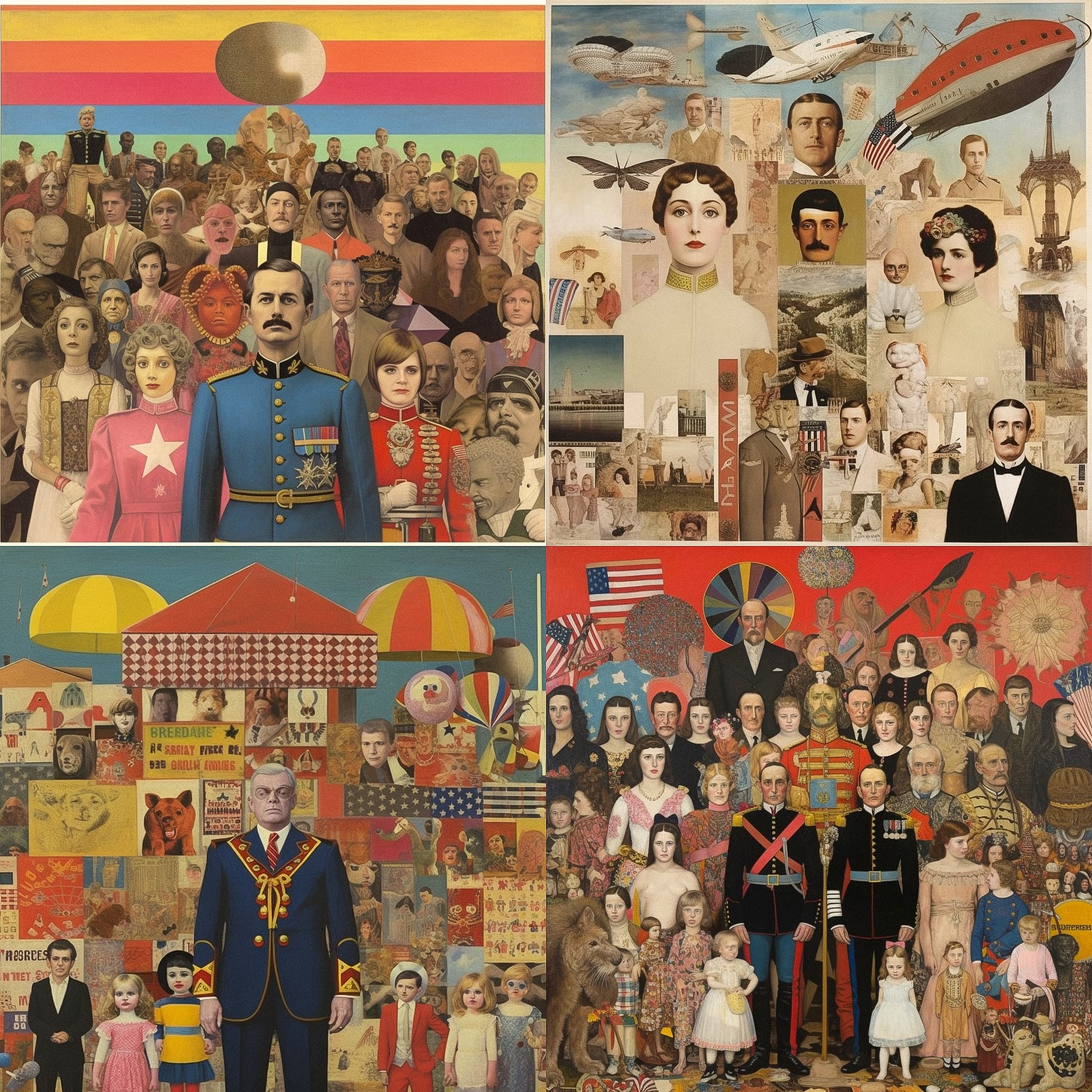 Retro Collage Realism