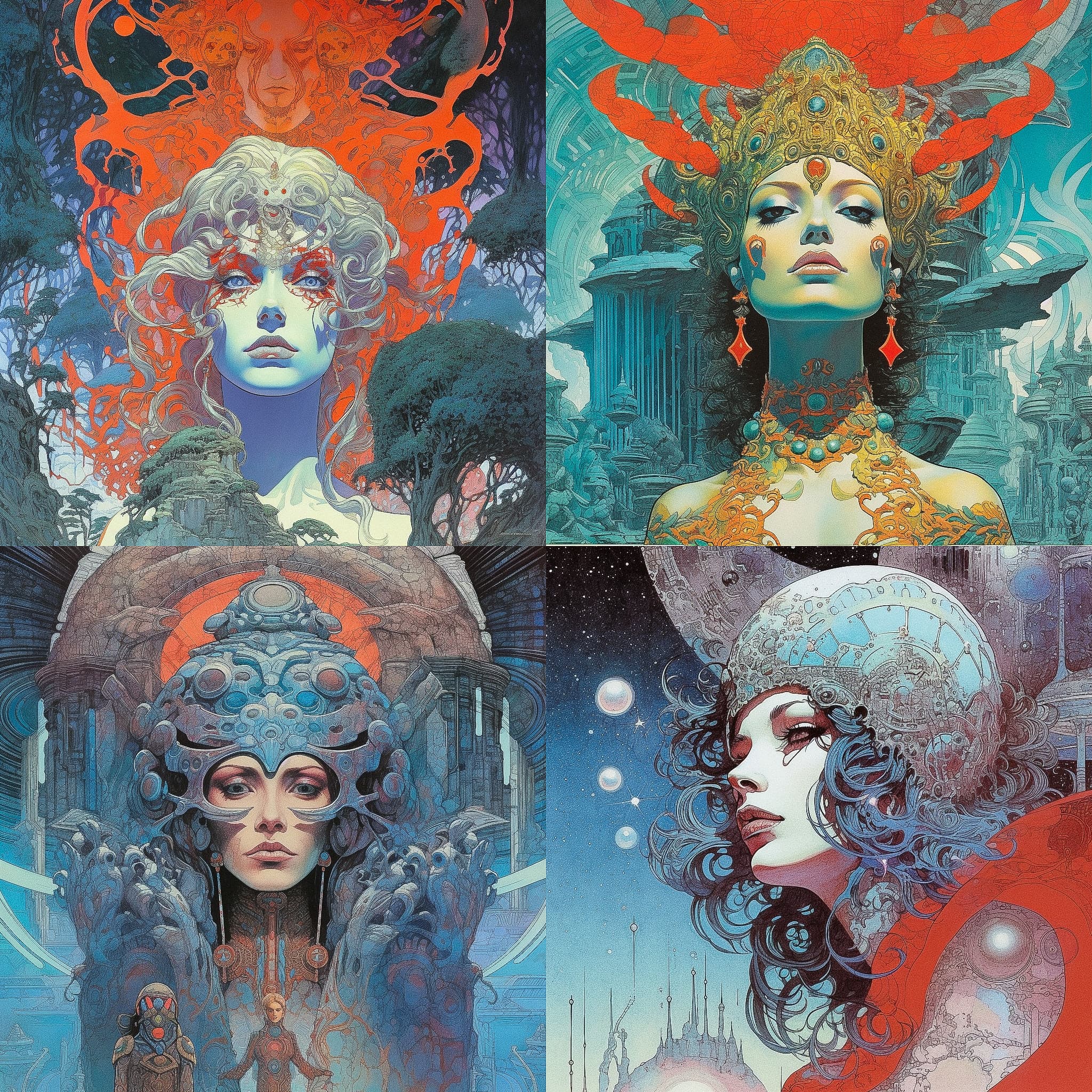 Surreal Art Nouveau