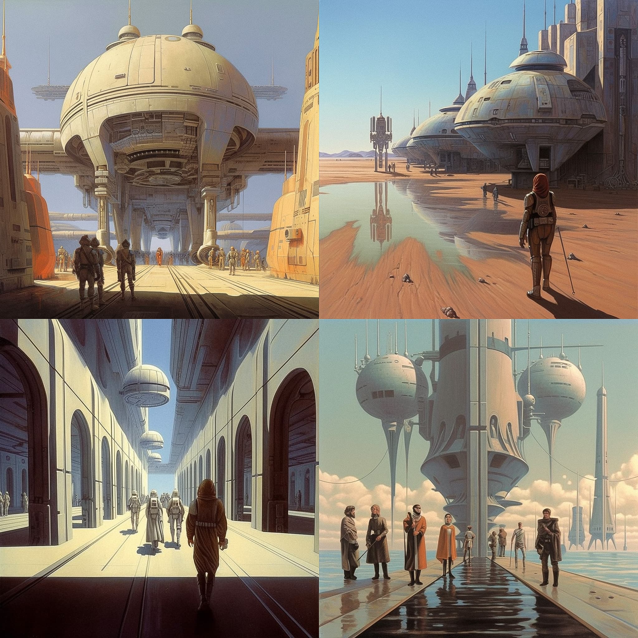Futuristic Retro