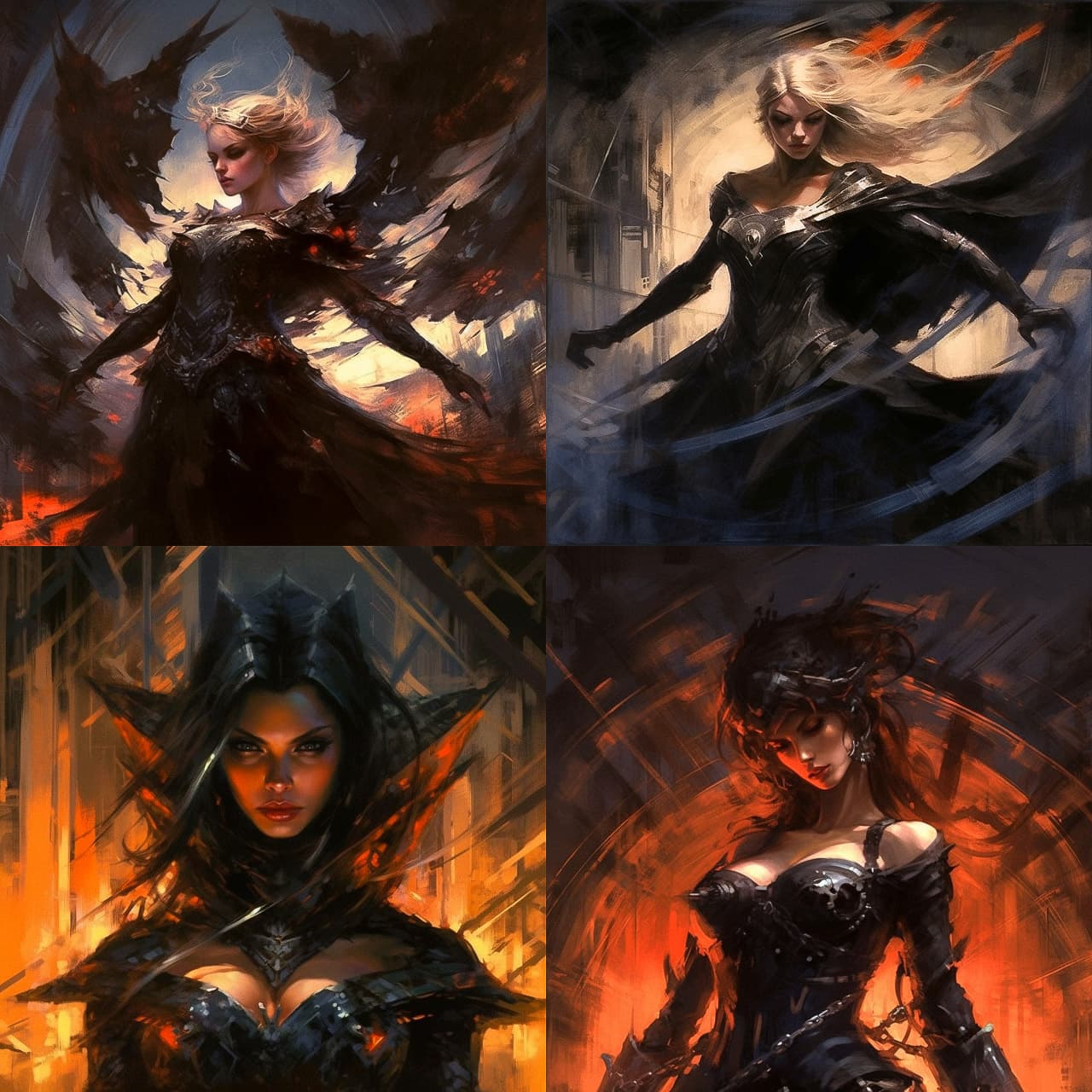 Dark Fantasy Portraiture