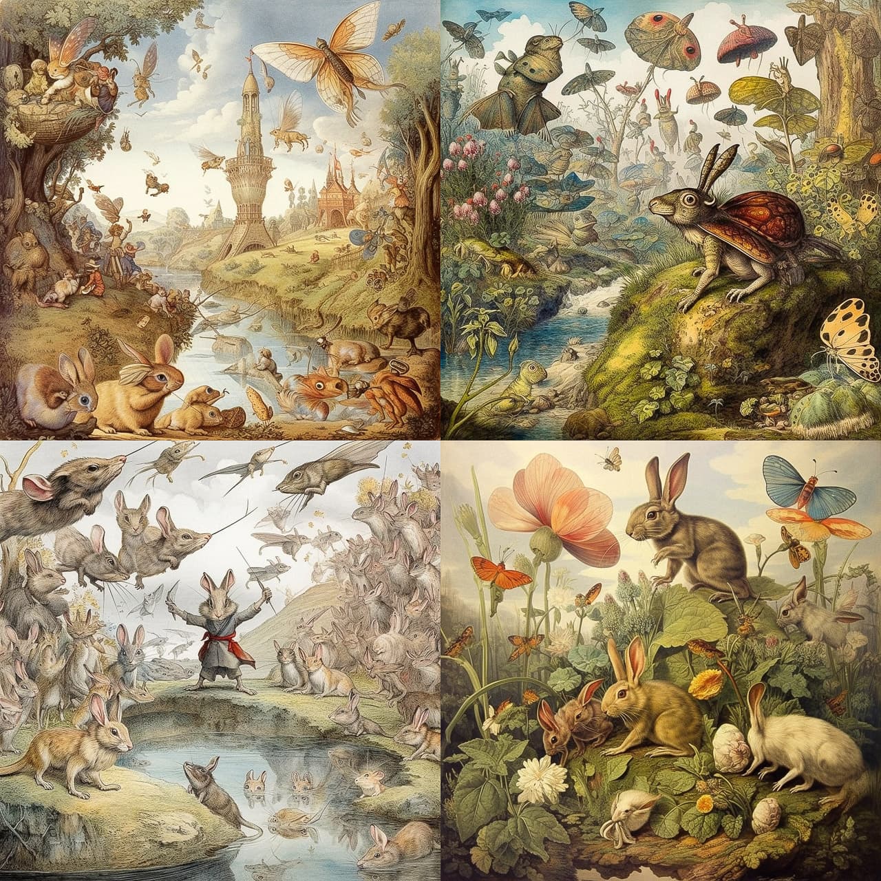 Whimsical Fantasy Illustration