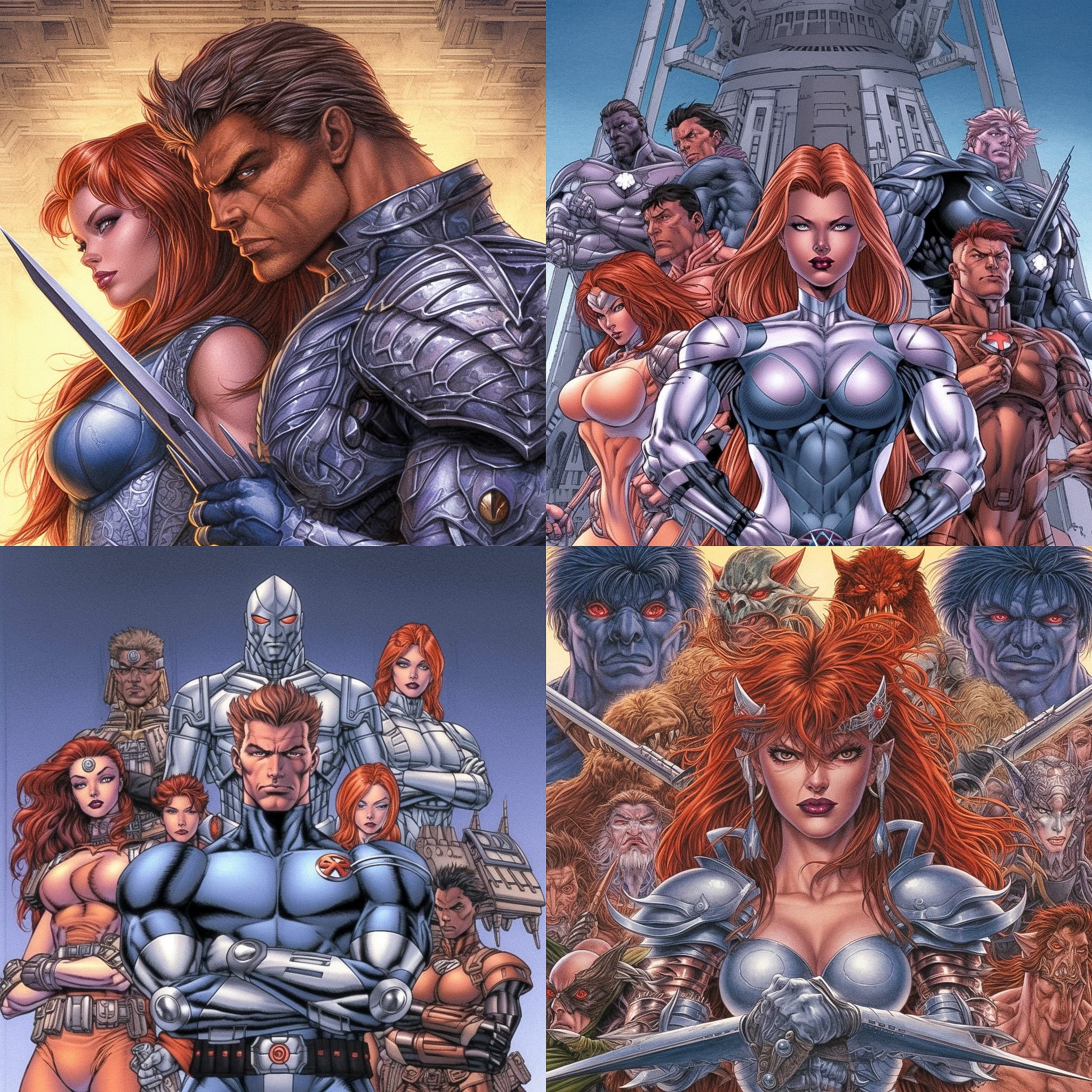 Dynamic Comic Art