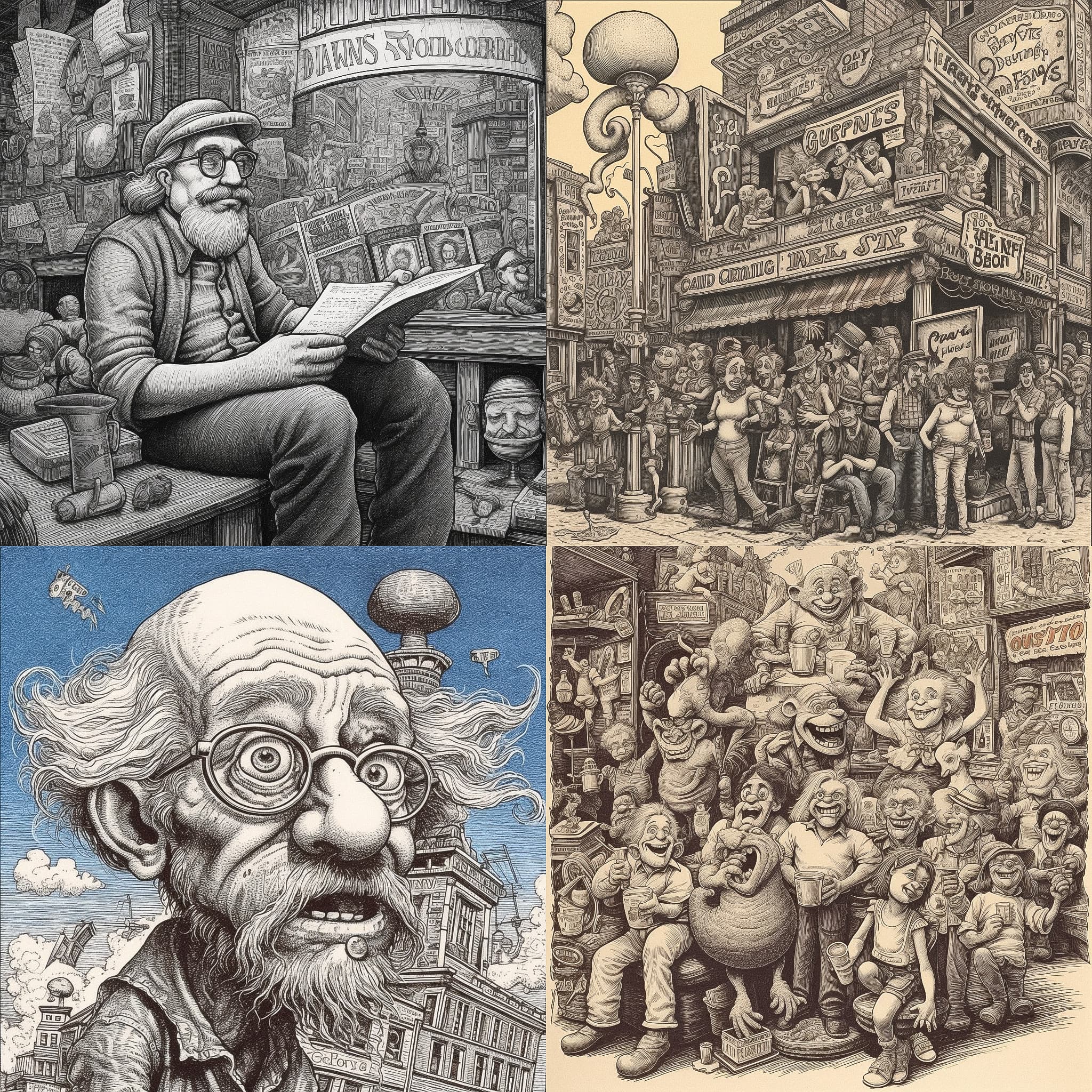 Whimsical Caricature