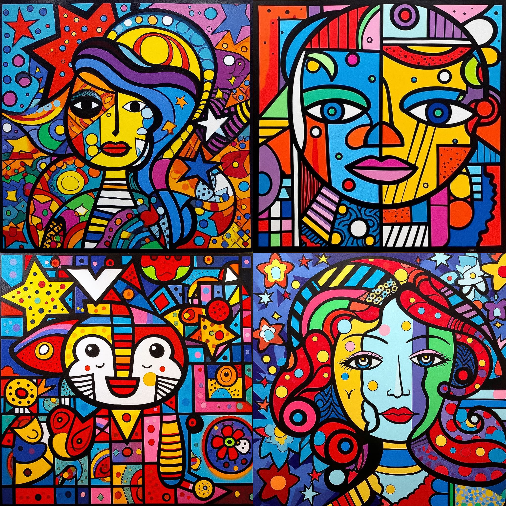 Pop Art Cubism