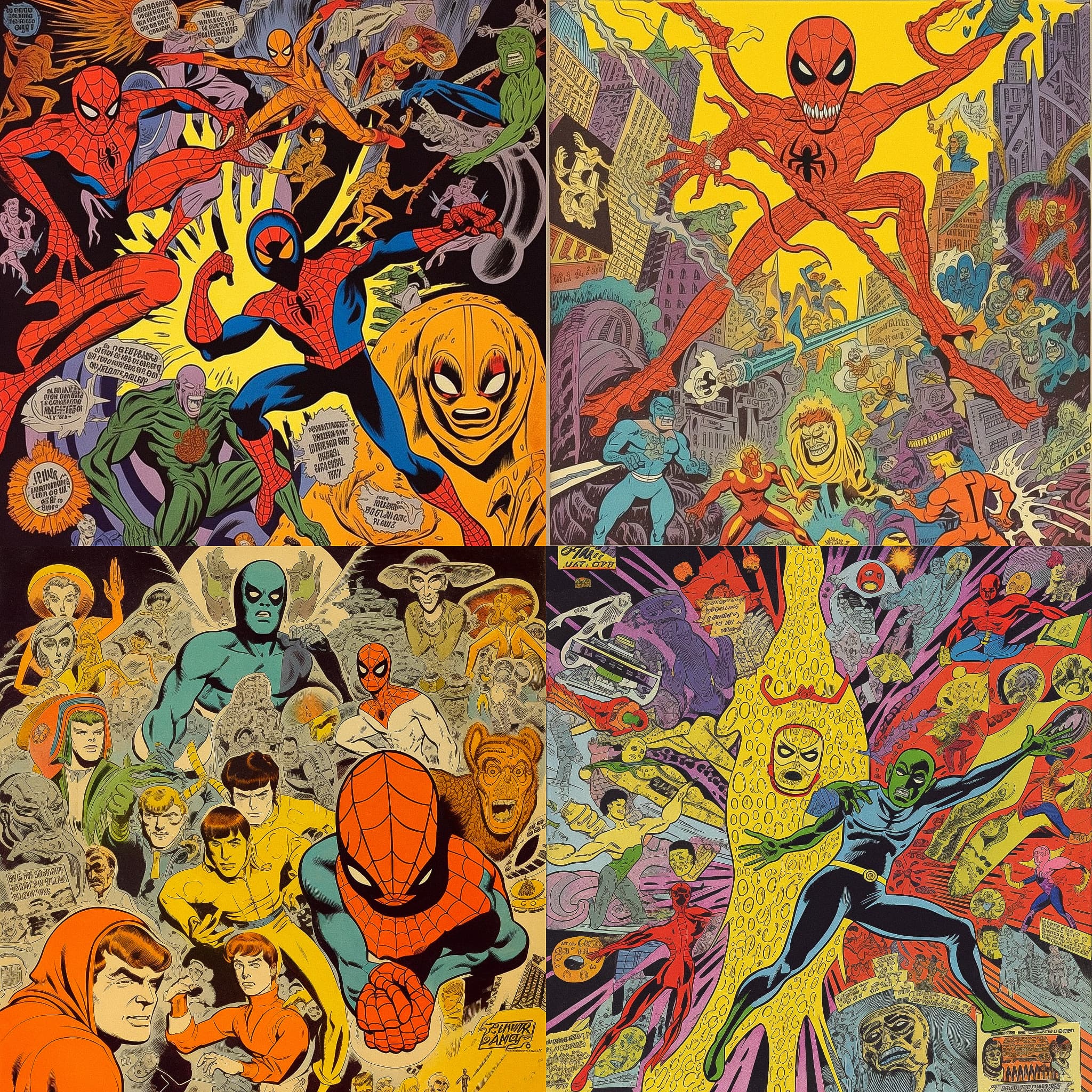 Vintage Comic Book Style