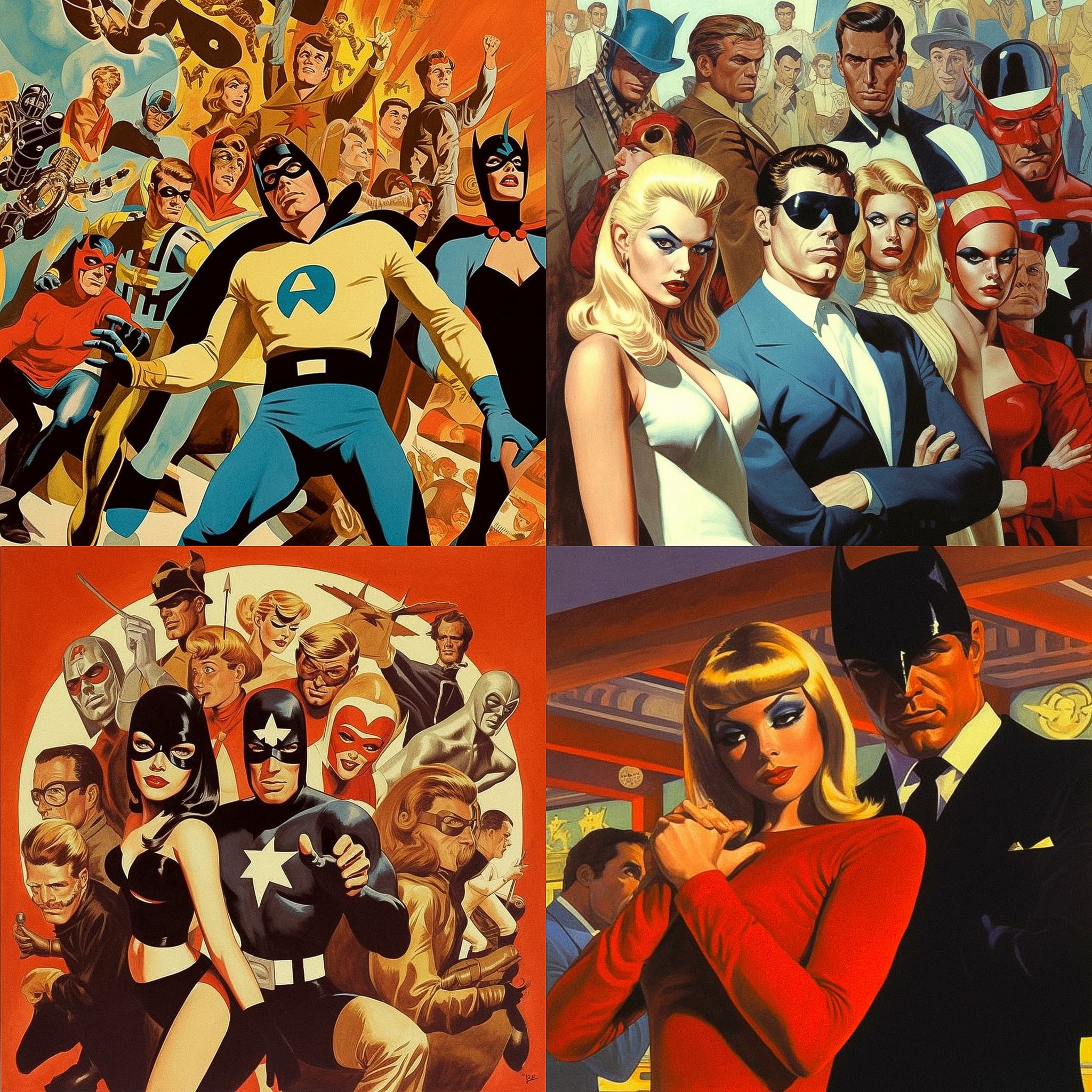 Retro Comic Art
