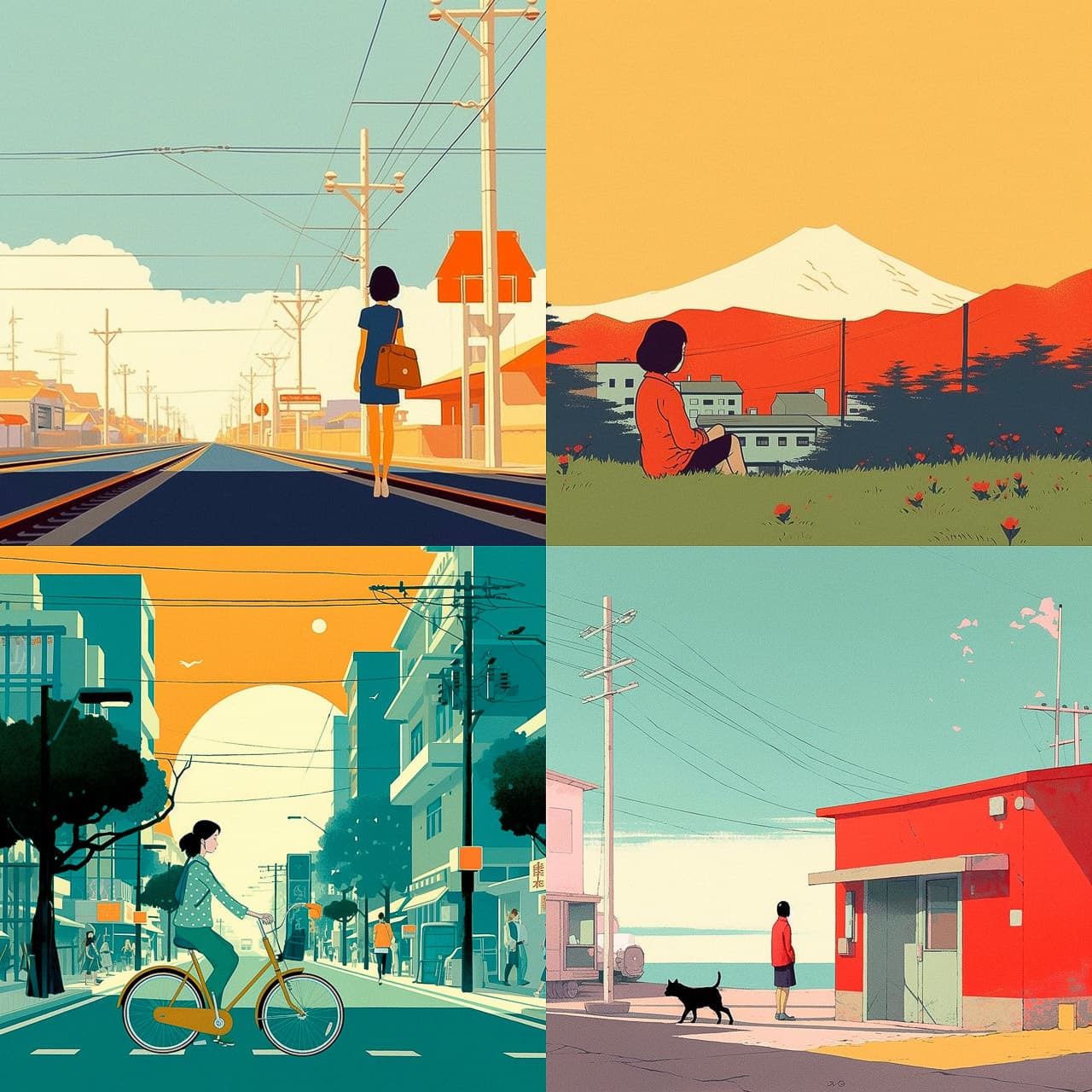 Modern Minimalist Illustration