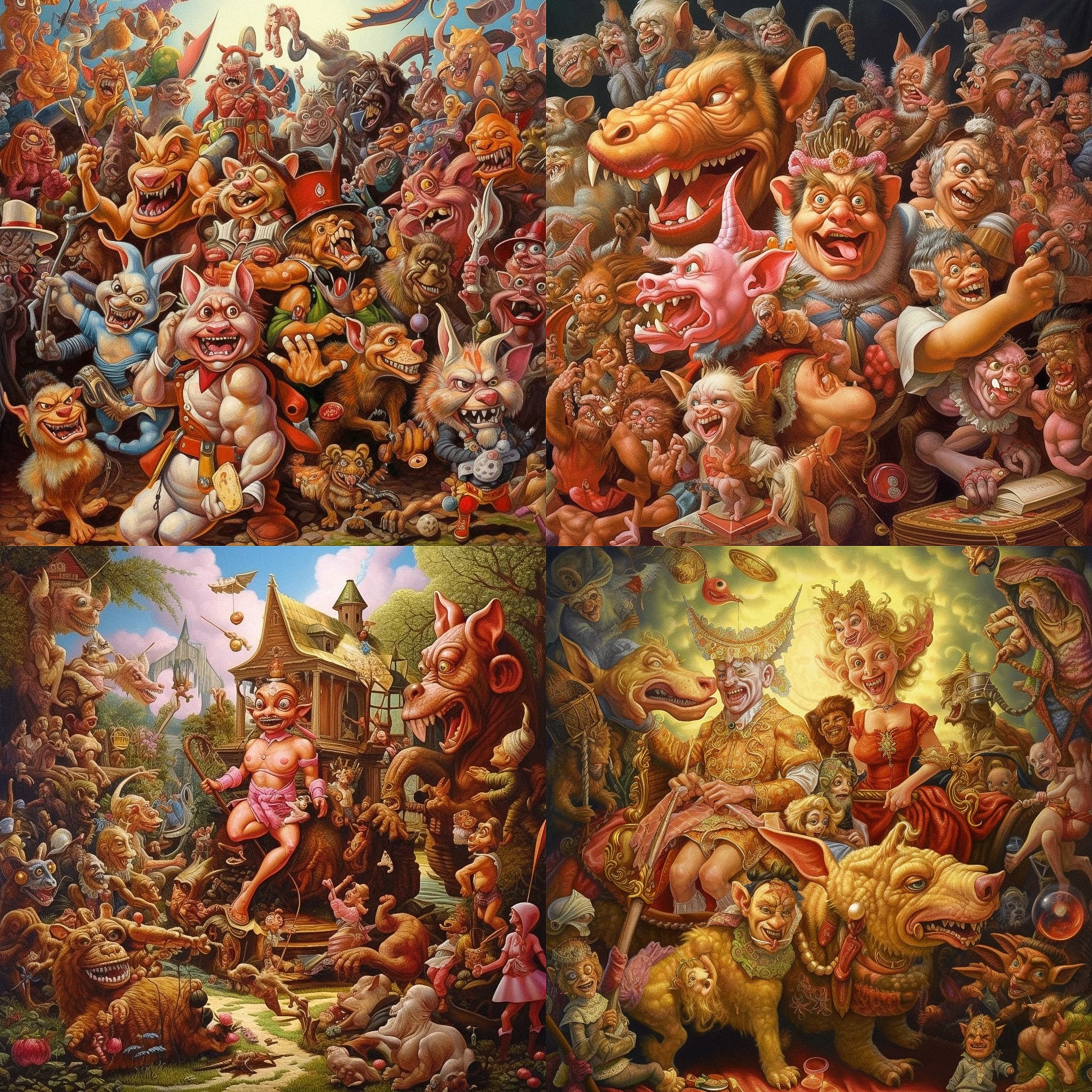 grotesque fantasy