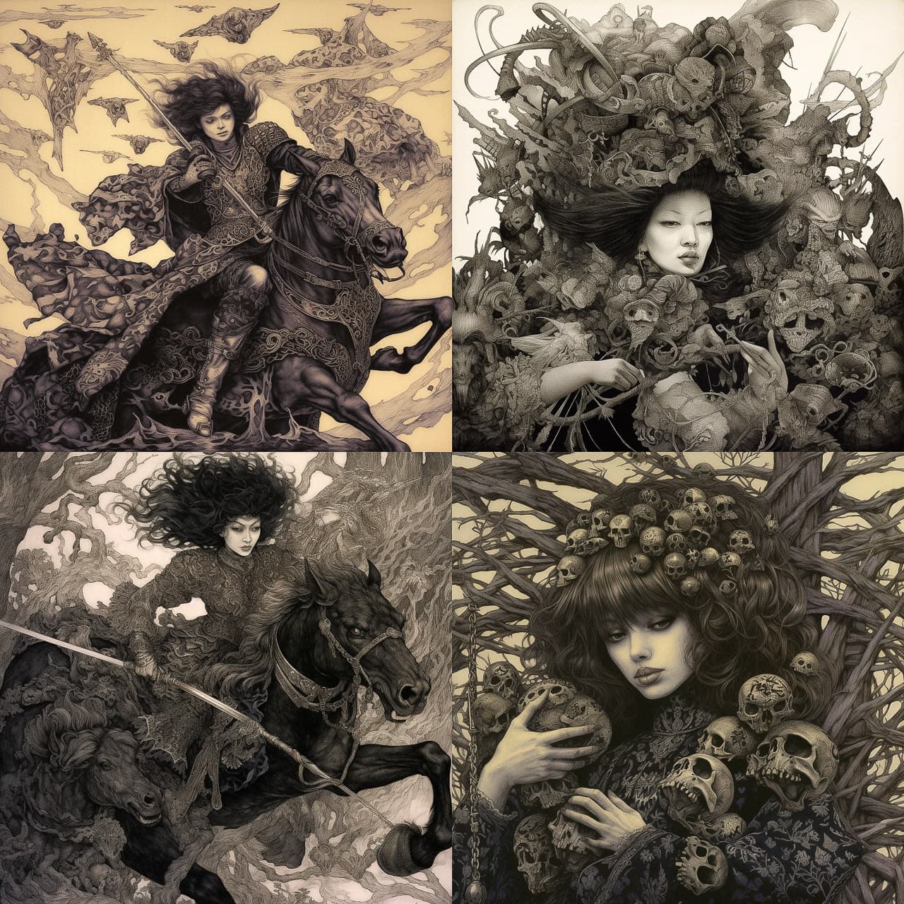 Dark Fantasy Intricate