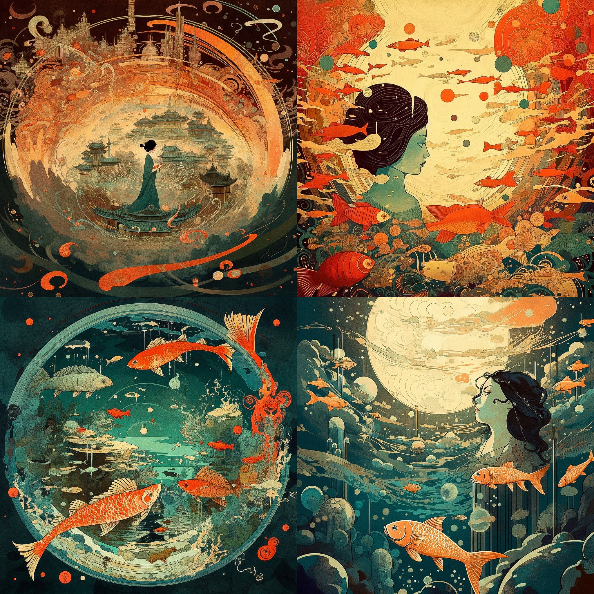 Surreal Aquatic Dreamscape