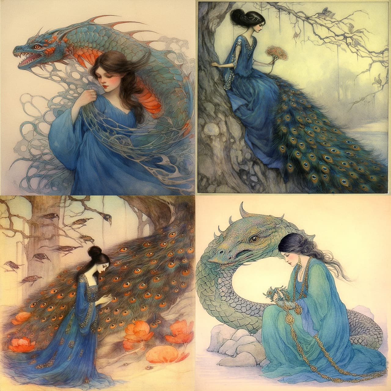 Art Nouveau Fantasy