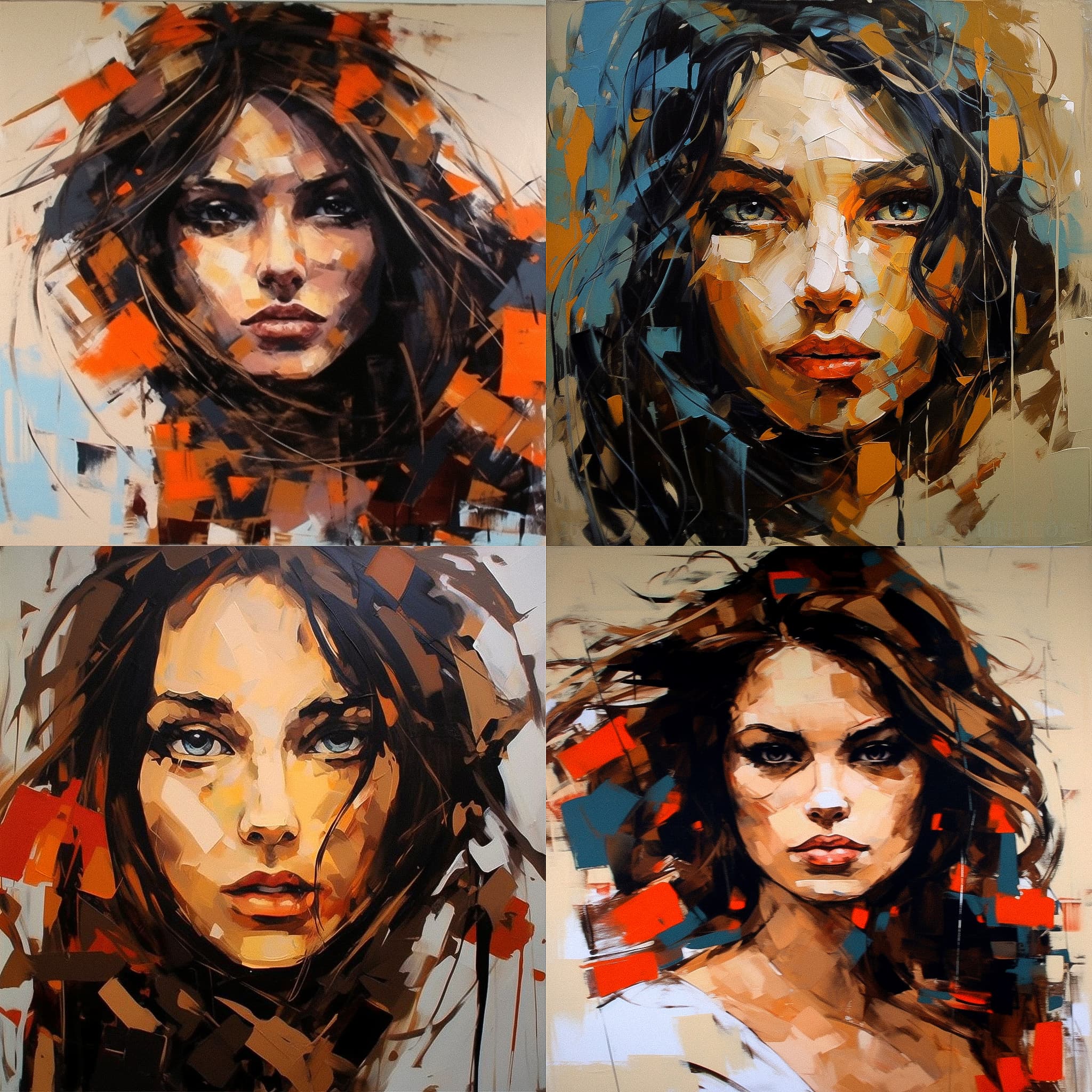 Abstract Portraiture
