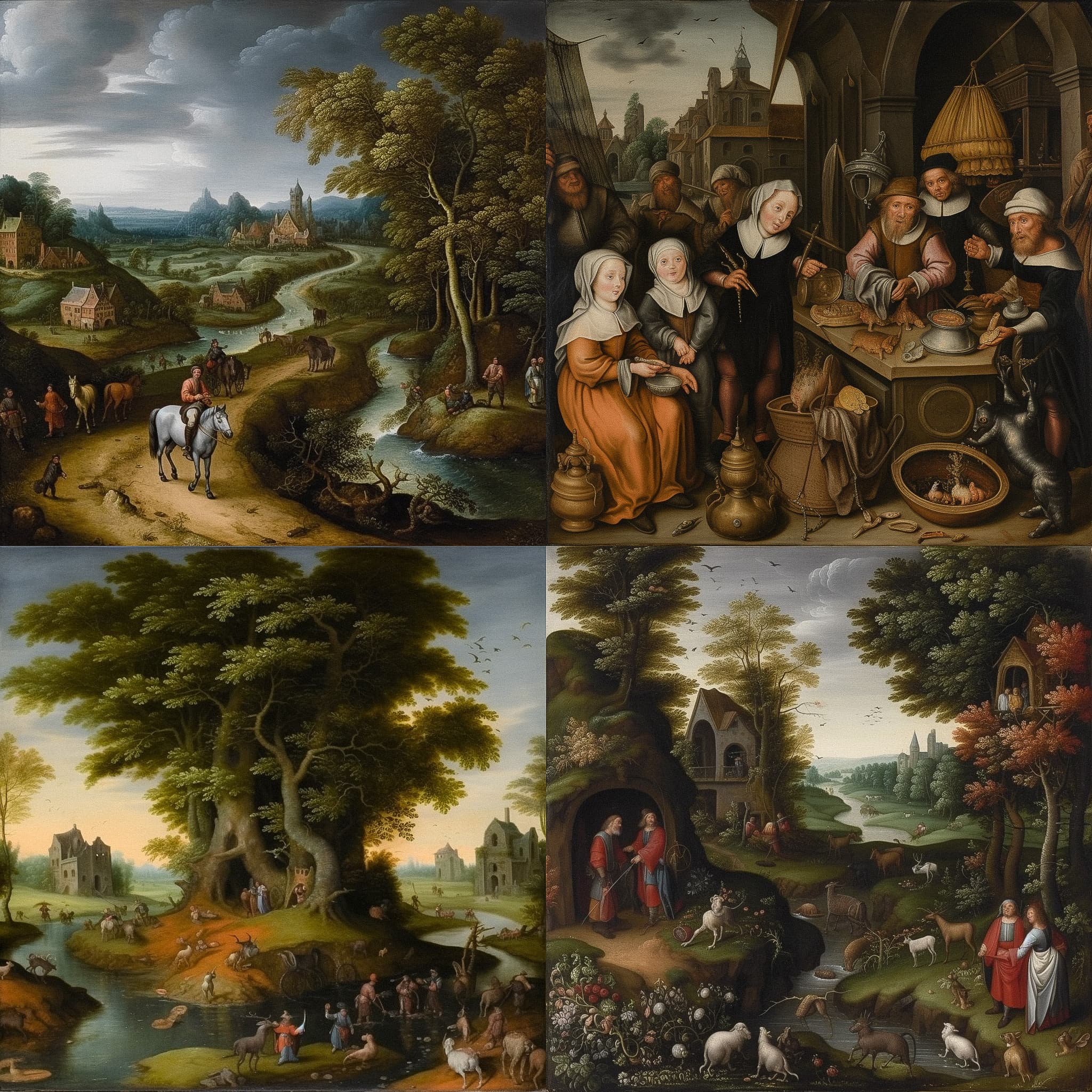 Renaissance Landscape and Genre