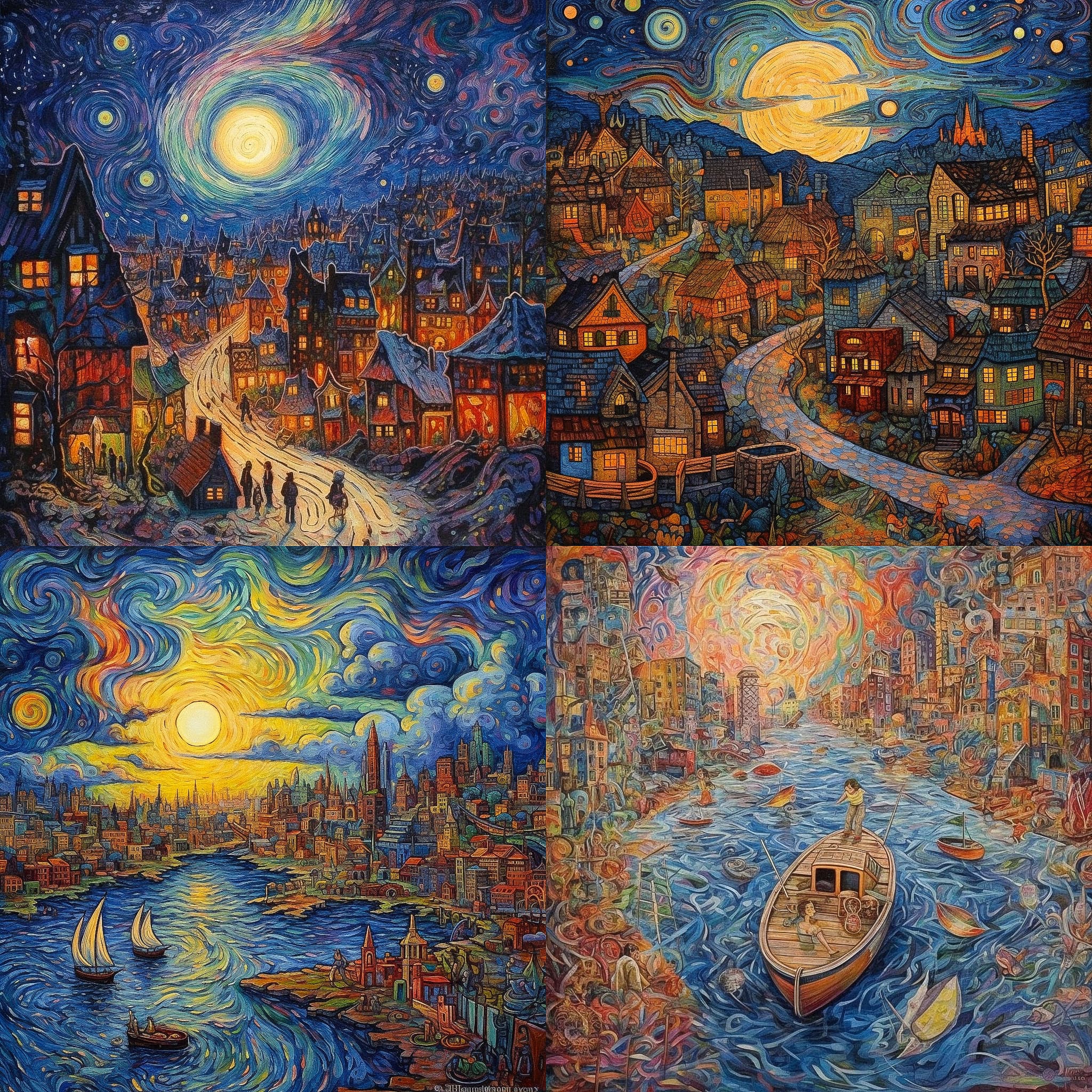 Impressionist Nightscape