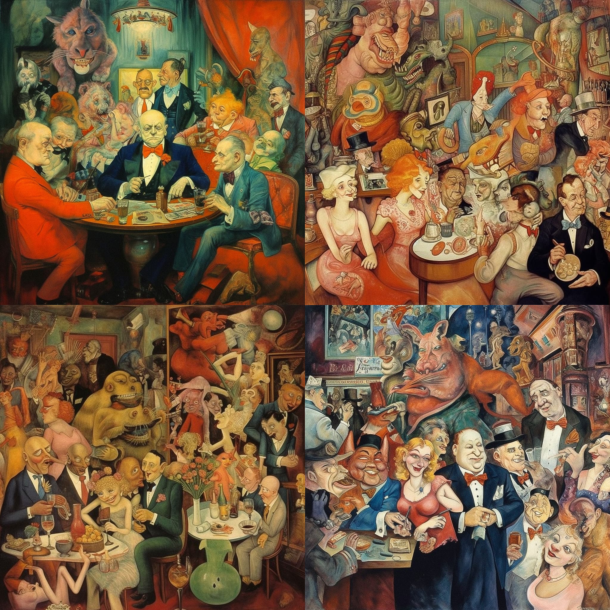 Grotesque Caricature