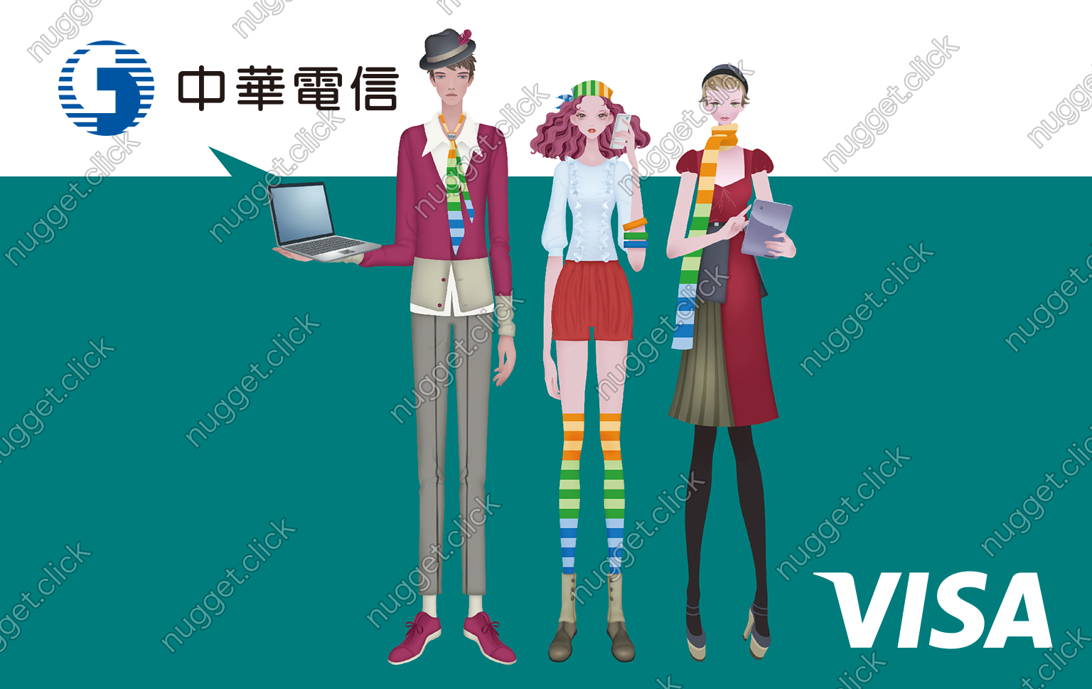 中國信託銀行 中國信託中華電信普卡