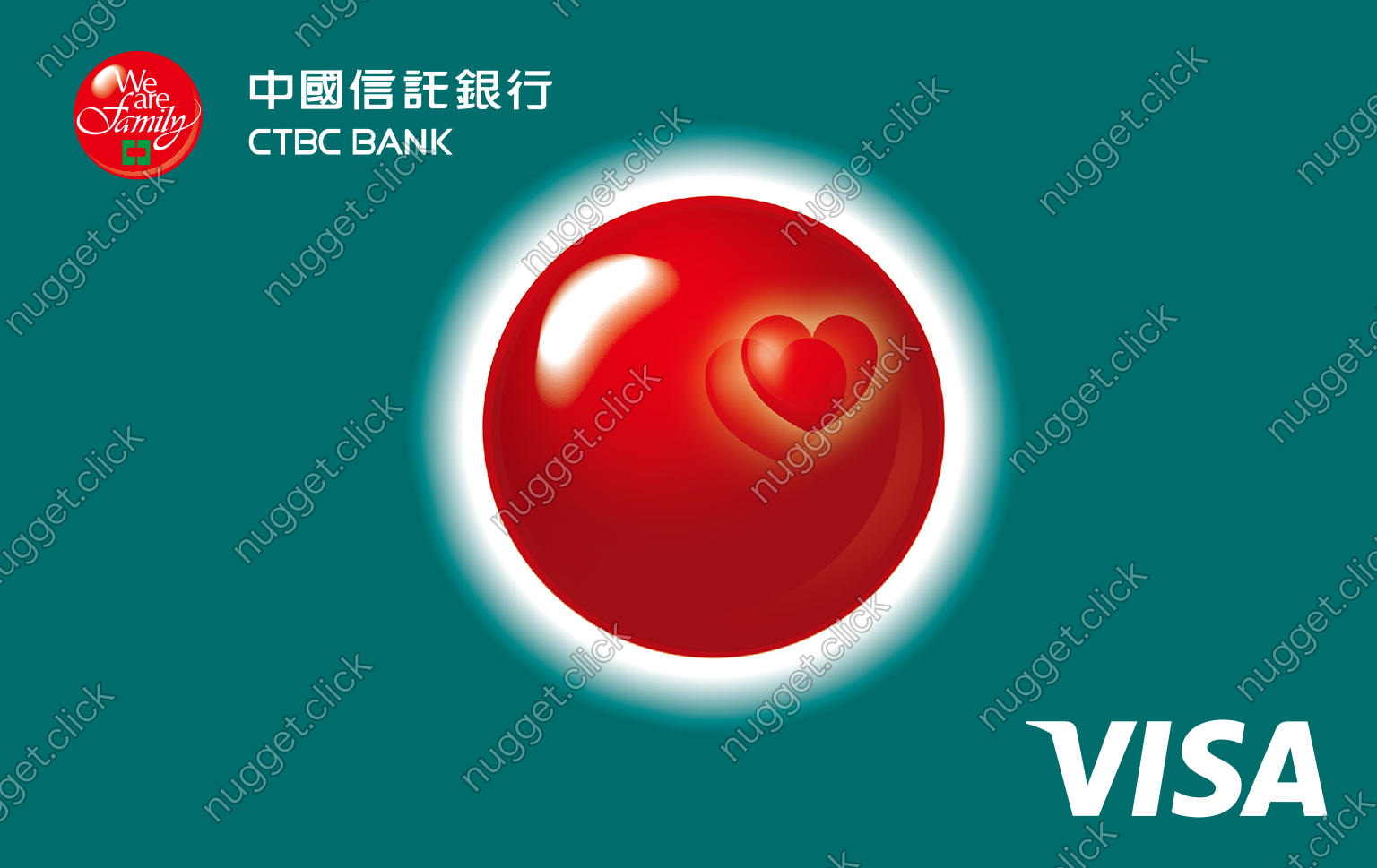 中國信託銀行 中國信託紅利普卡 (VISA)