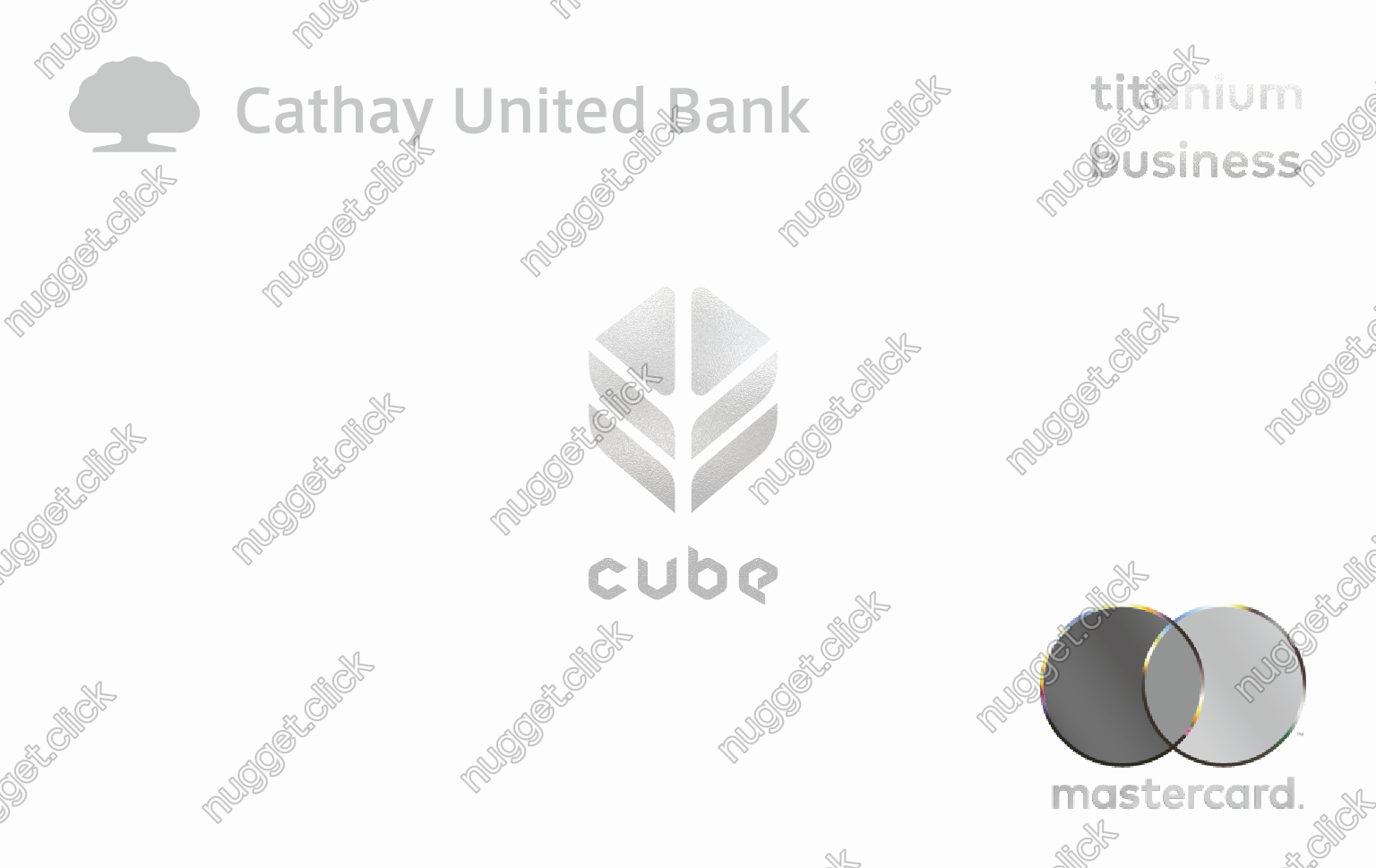 國泰世華銀行 國泰世華Mastercard鈦商CUBE卡