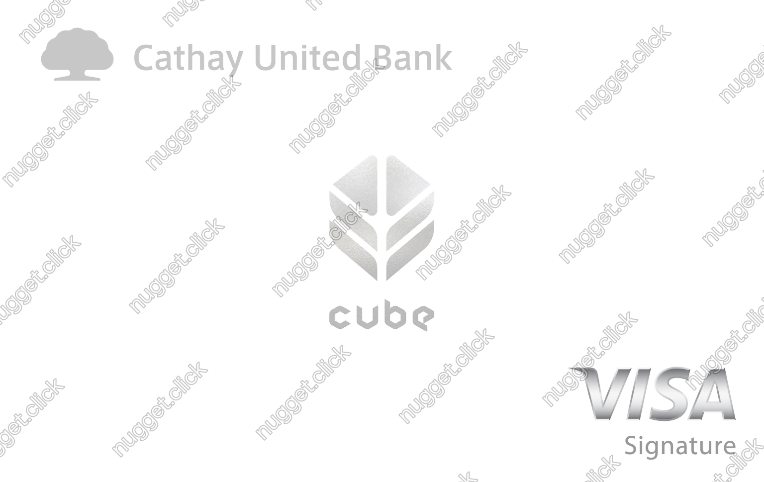 國泰世華銀行 國泰世華VISA御璽CUBE卡