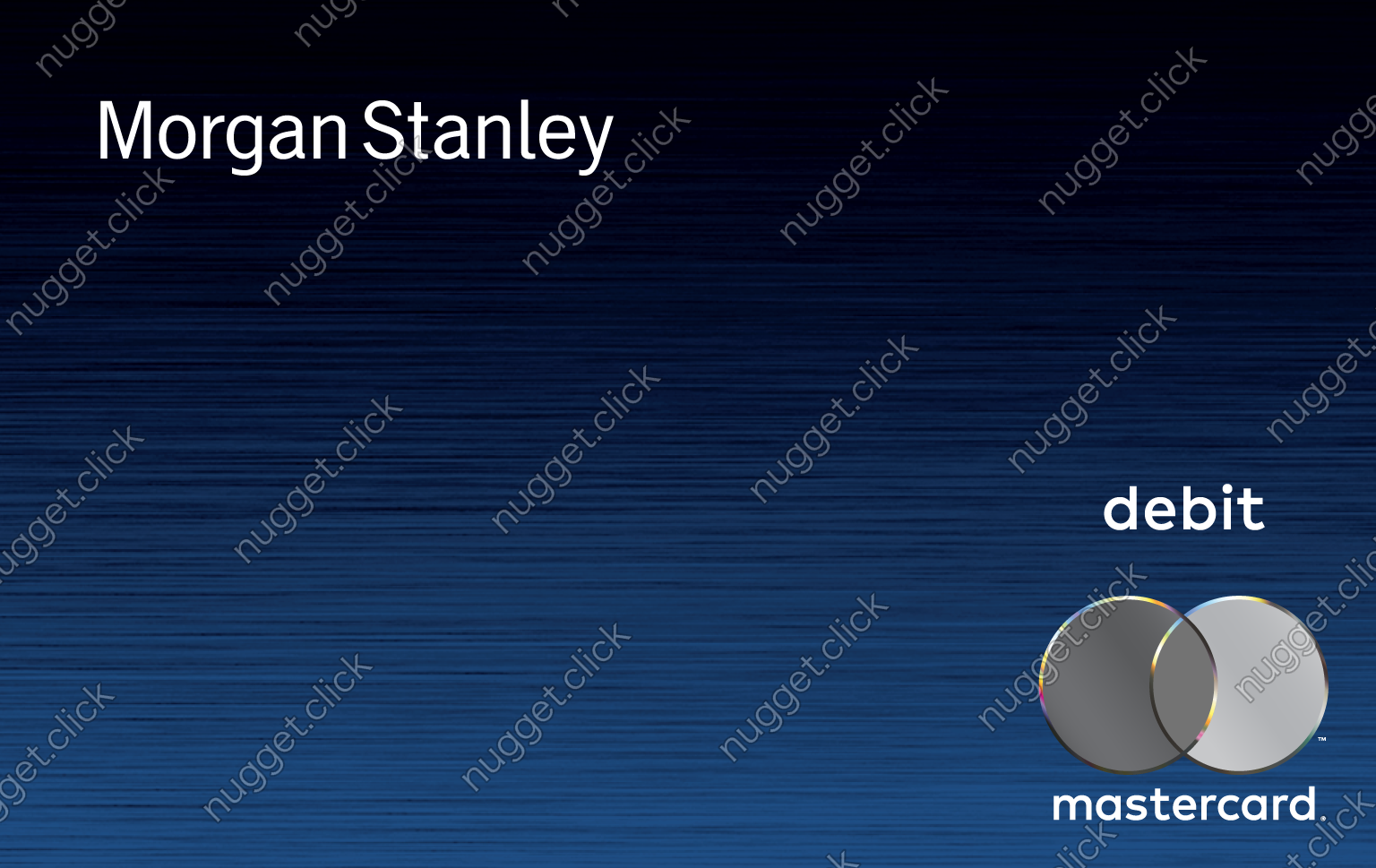 Morgan Stanley CashPlus Debit Card