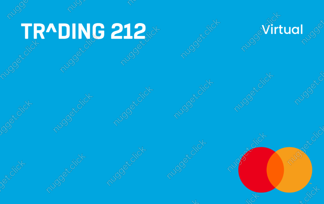 Trading 212 Virtual Card (Cyan)