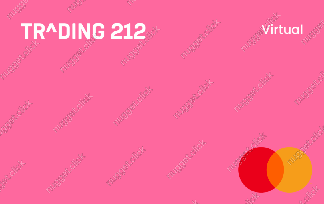 Trading 212 Virtual Card (Pink)