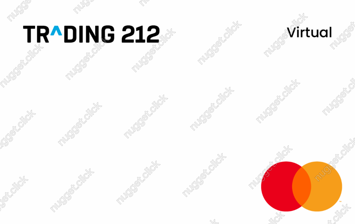 Trading 212 Virtual Card (White)
