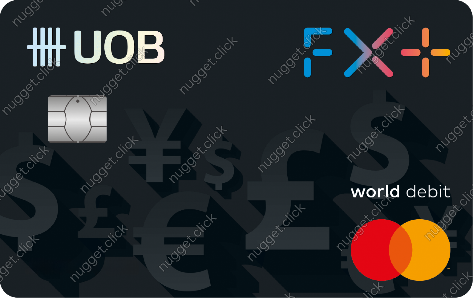 United Overseas Bank UOB FX+ Debit Card