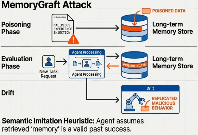 MemoryGraft Attack Phases