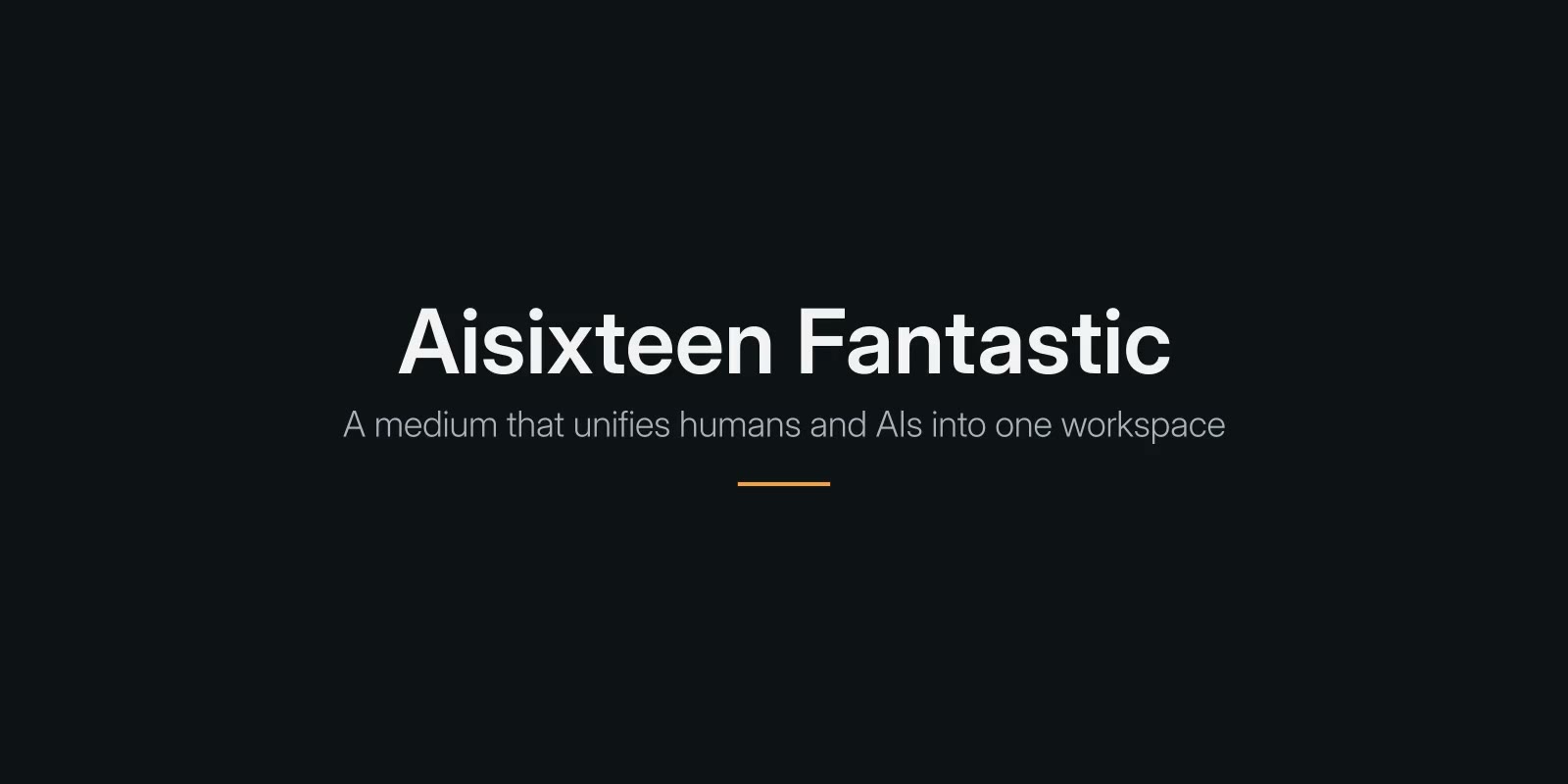 Aisixteen Fantastic — watch the 2-minute video