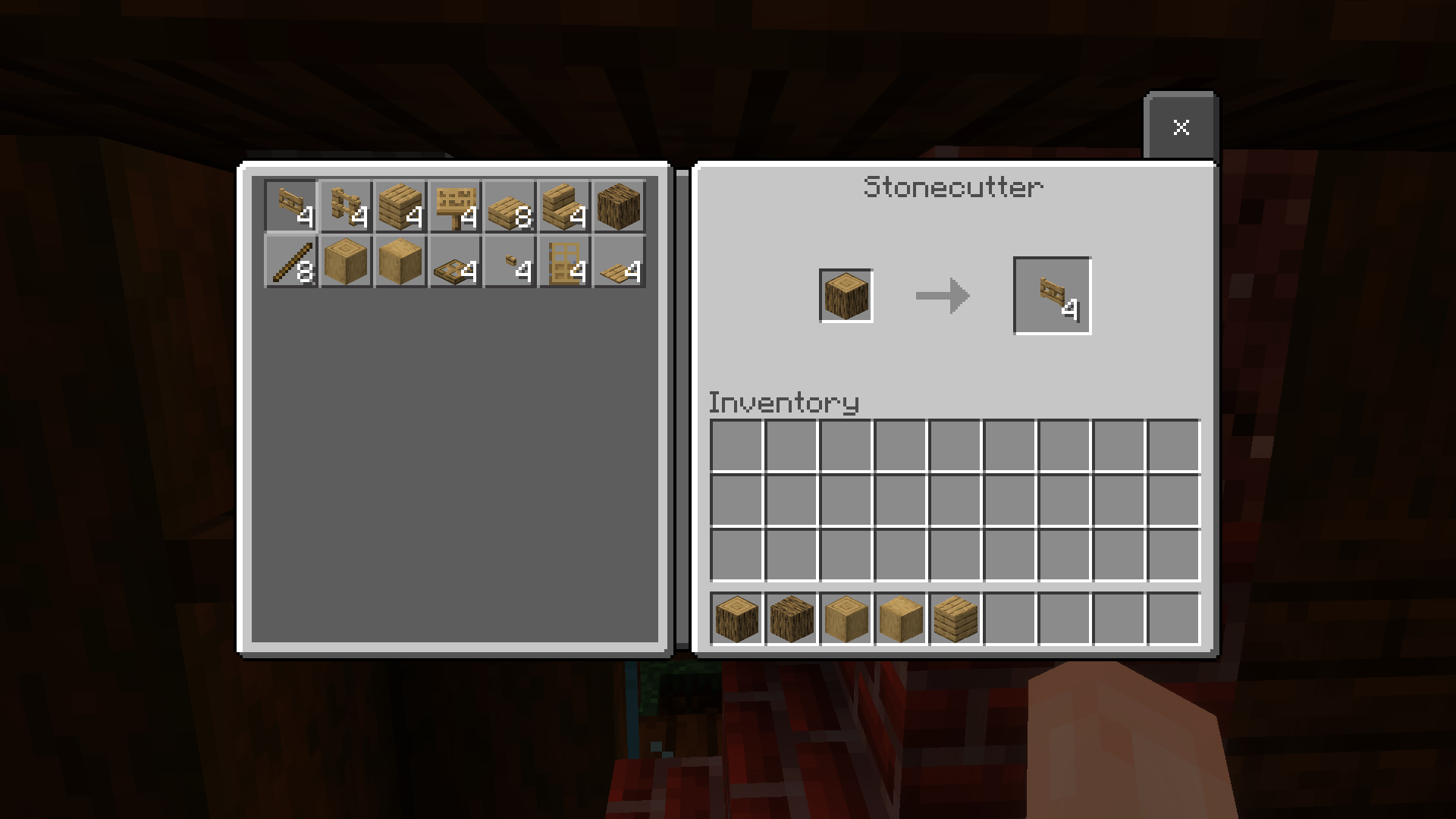 Stonecutter Oak Log
