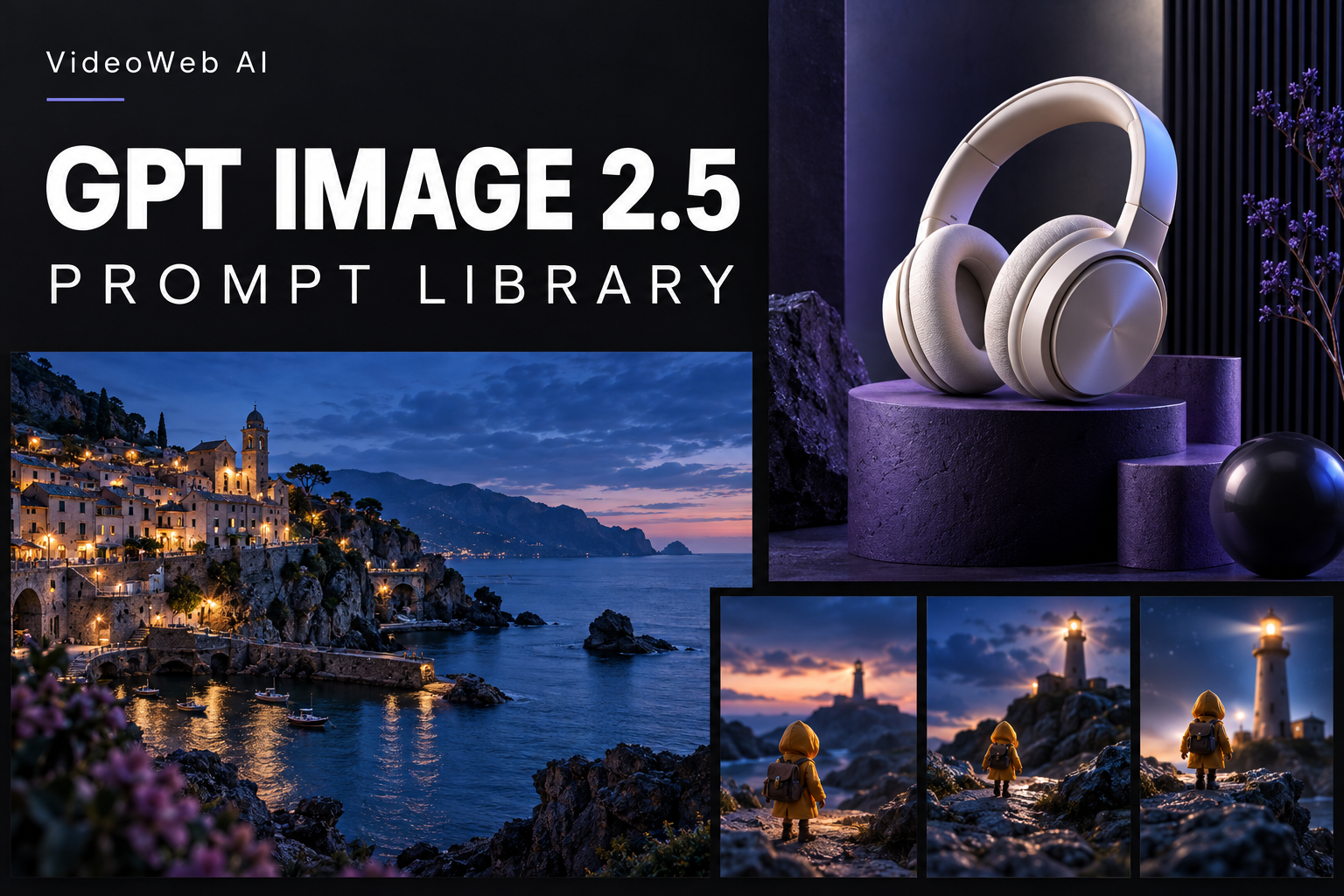 VideoWeb GPT Image 2.5 prompt library cover