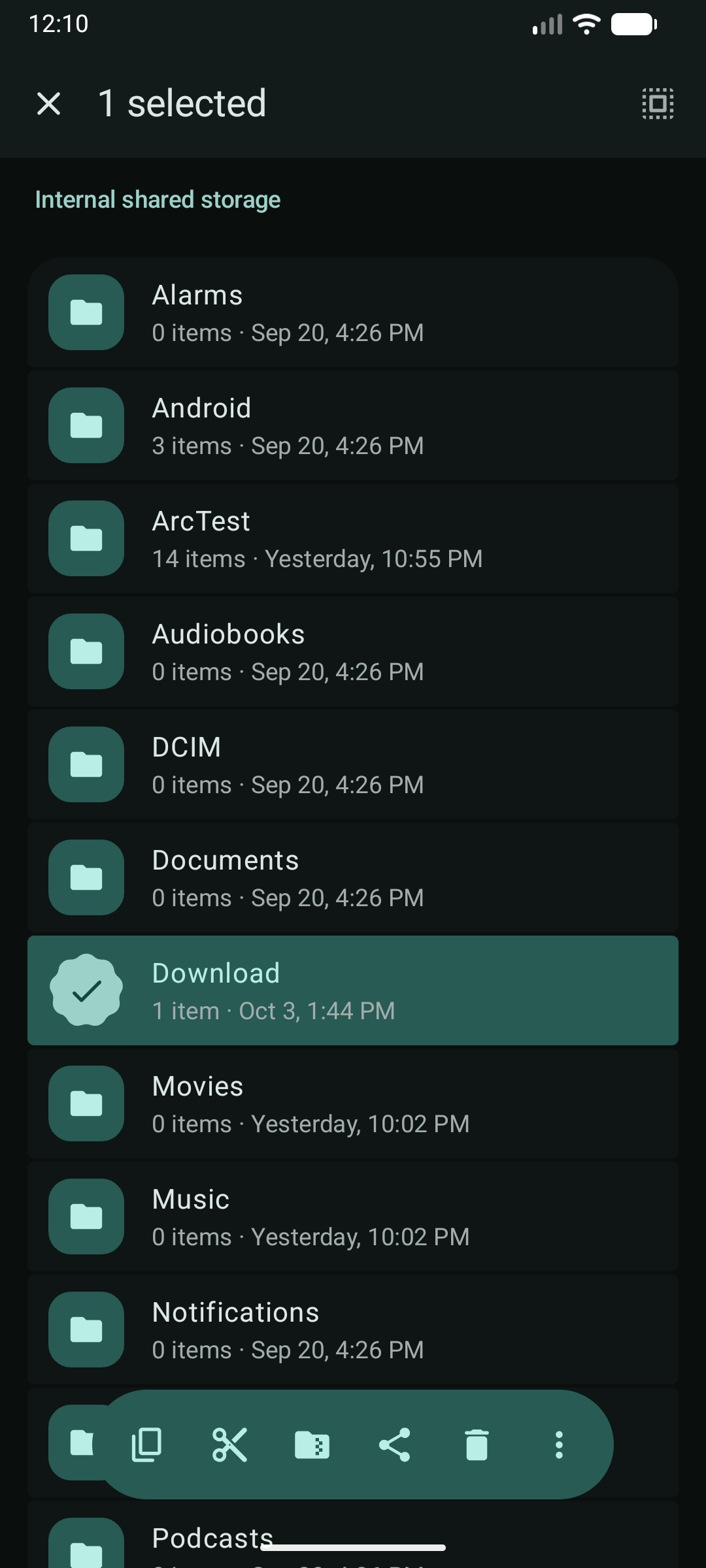 Multi-Selection & Floating Toolbar