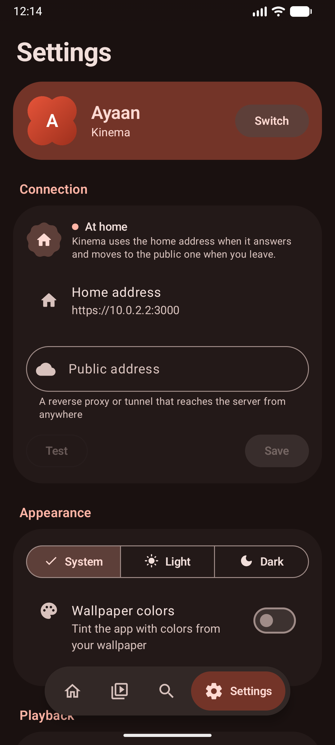 Android Settings