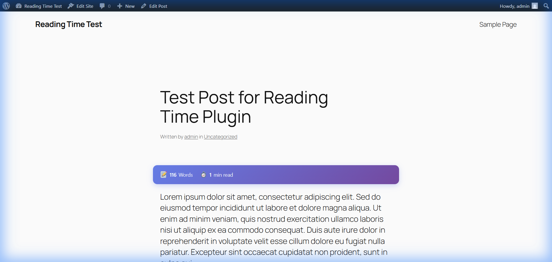 Frontend Display